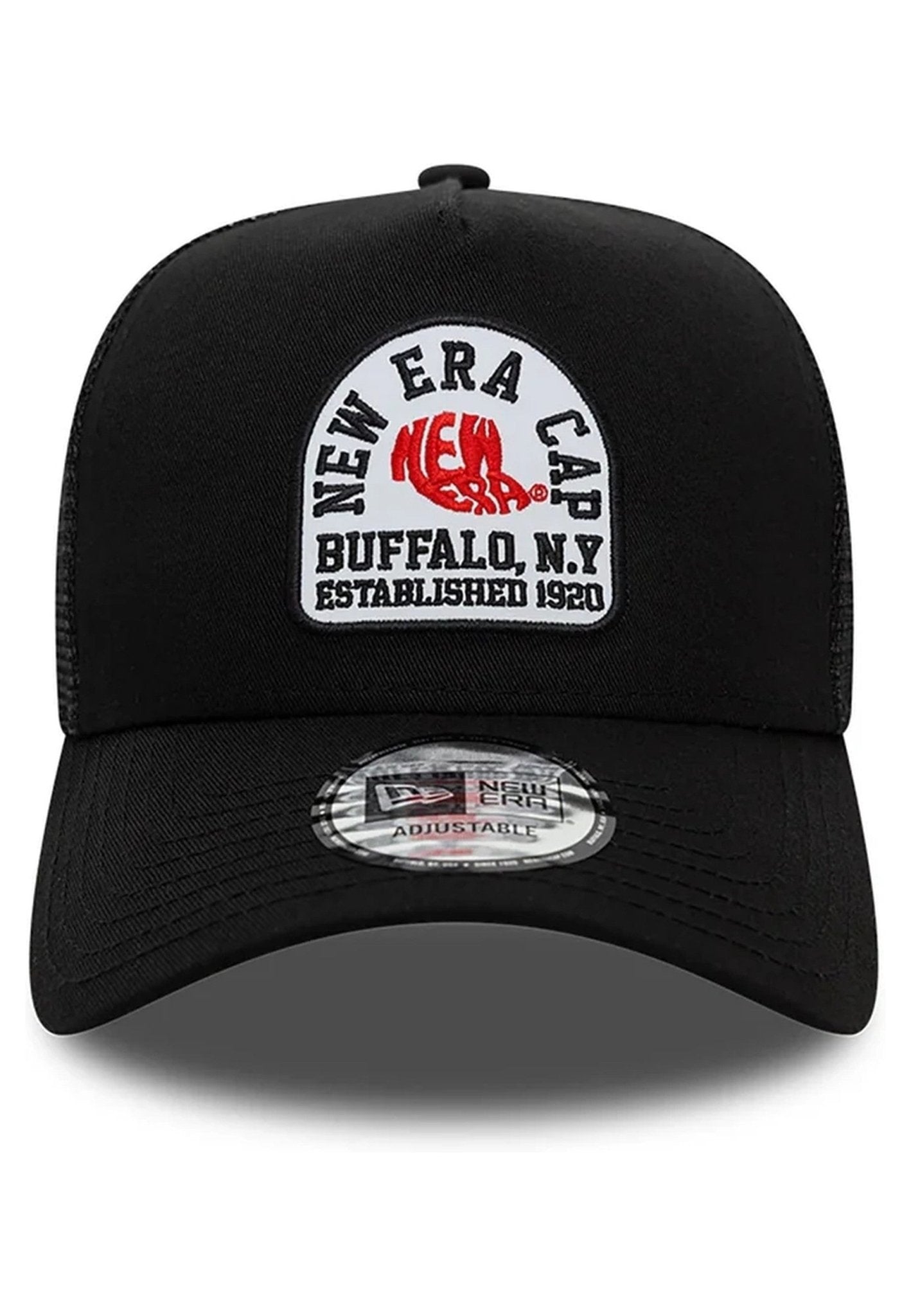 GORRA NEW ERA NEGRA STATE PATCH NE TRUCKER - AREA ZERO