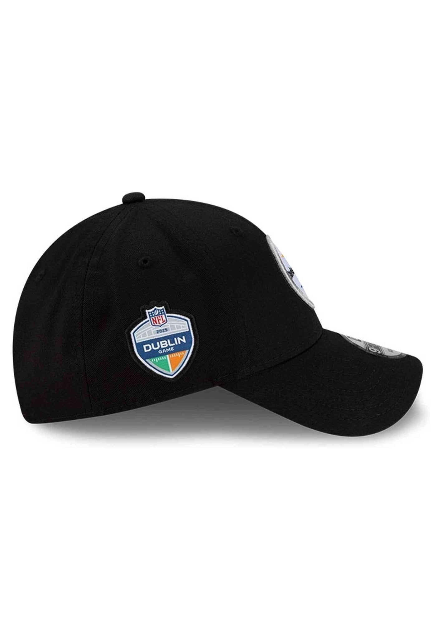 GORRA NEW ERA NEGRA STEELERS NFLISG25 DUBLIN 9FORTY PITSTE - AREA ZERO