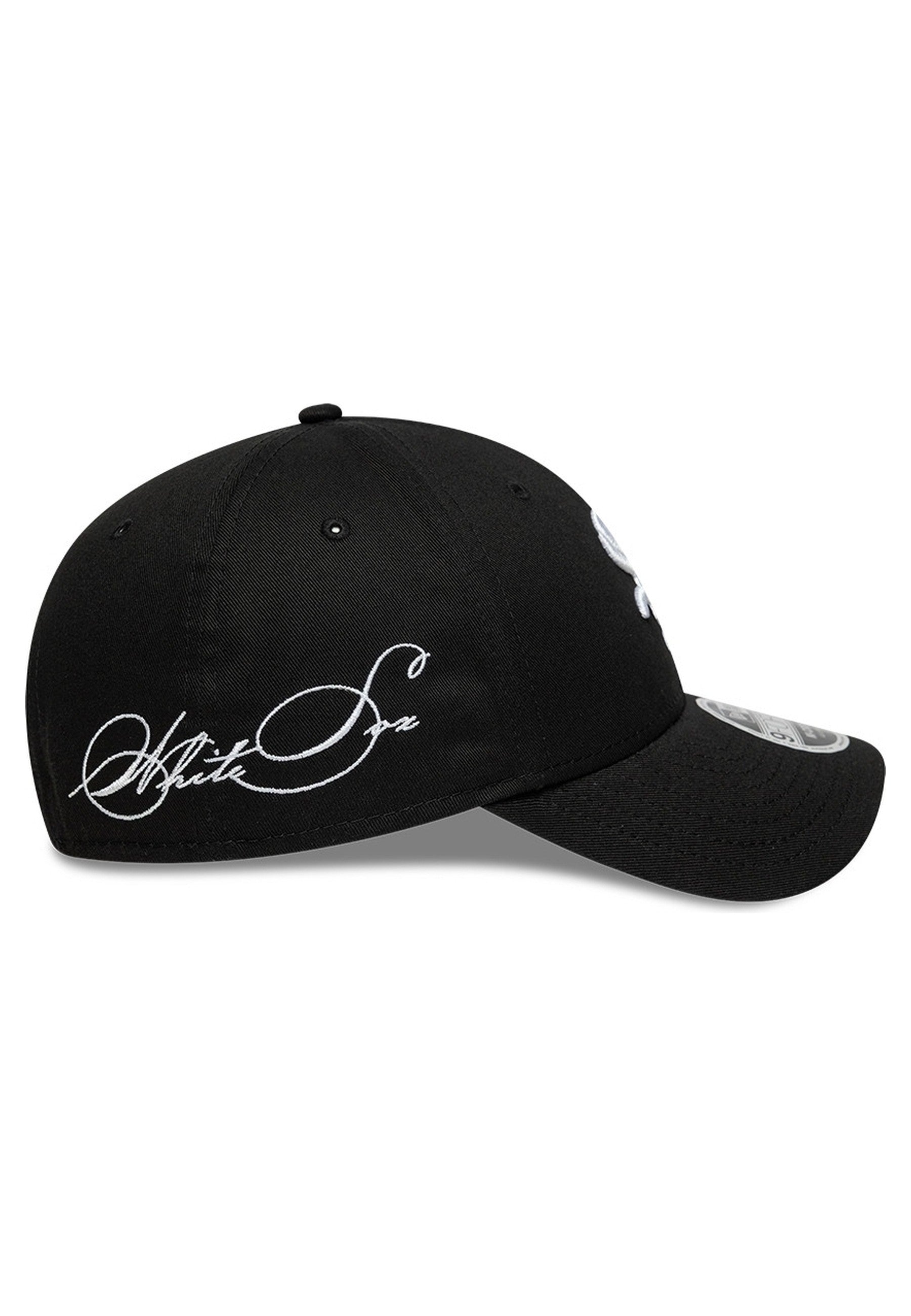 GORRA NEW ERA NEGRA WHITE SOX MLB SIDE SCRIPT 9FORTY MC CHIWHI
