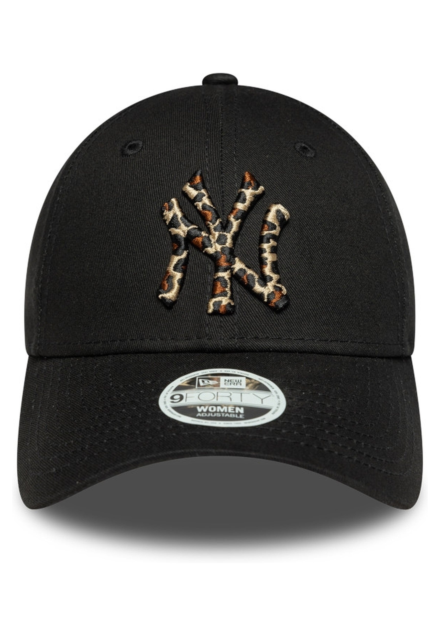 GORRA NEW ERA NEGRA YANKEES WMNS LEOPARD INFILL 9FORTY NEYYAN