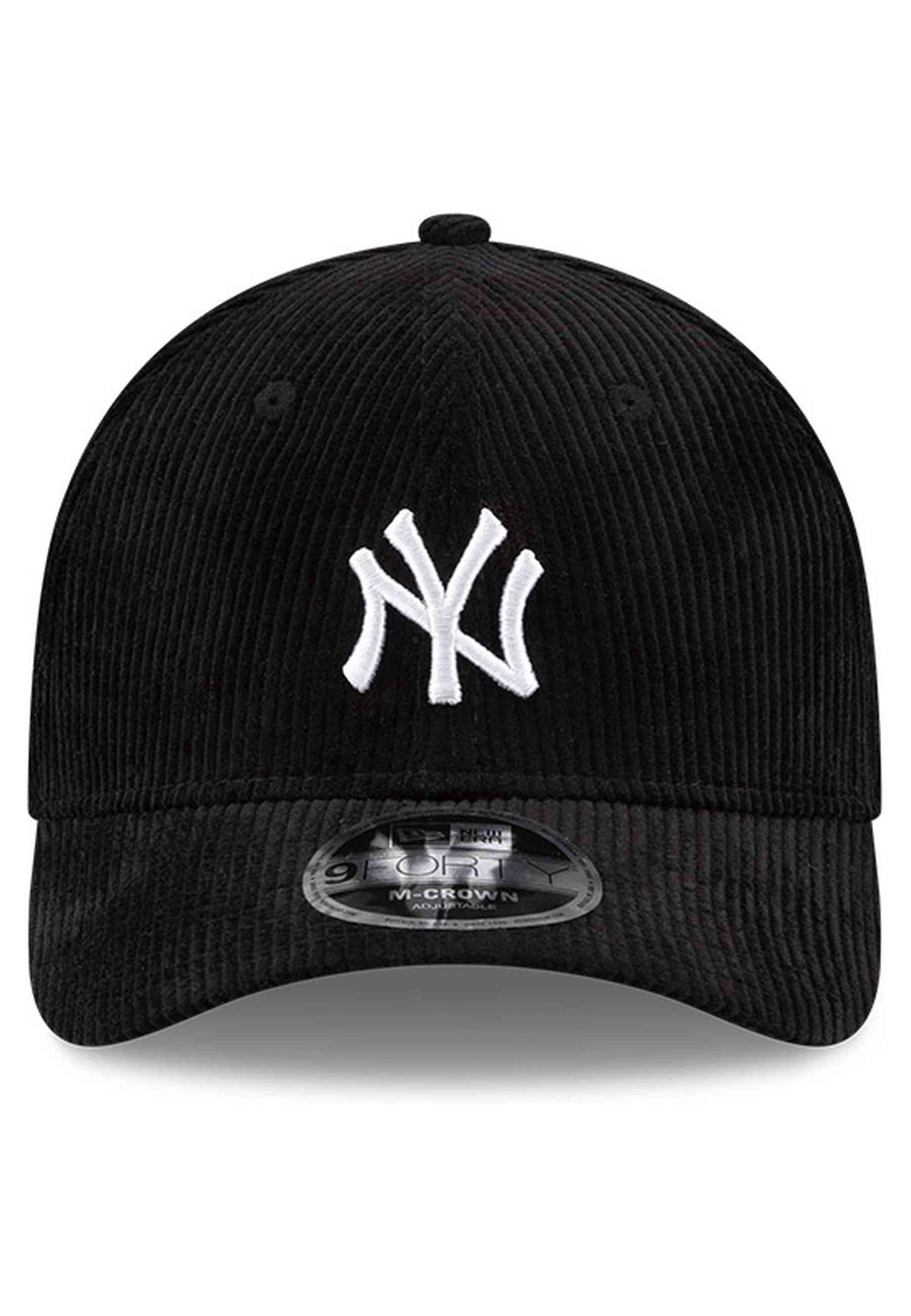 GORRA NEW ERA NEGRA YANKEES CORD 9FORTY MC NEYYAN