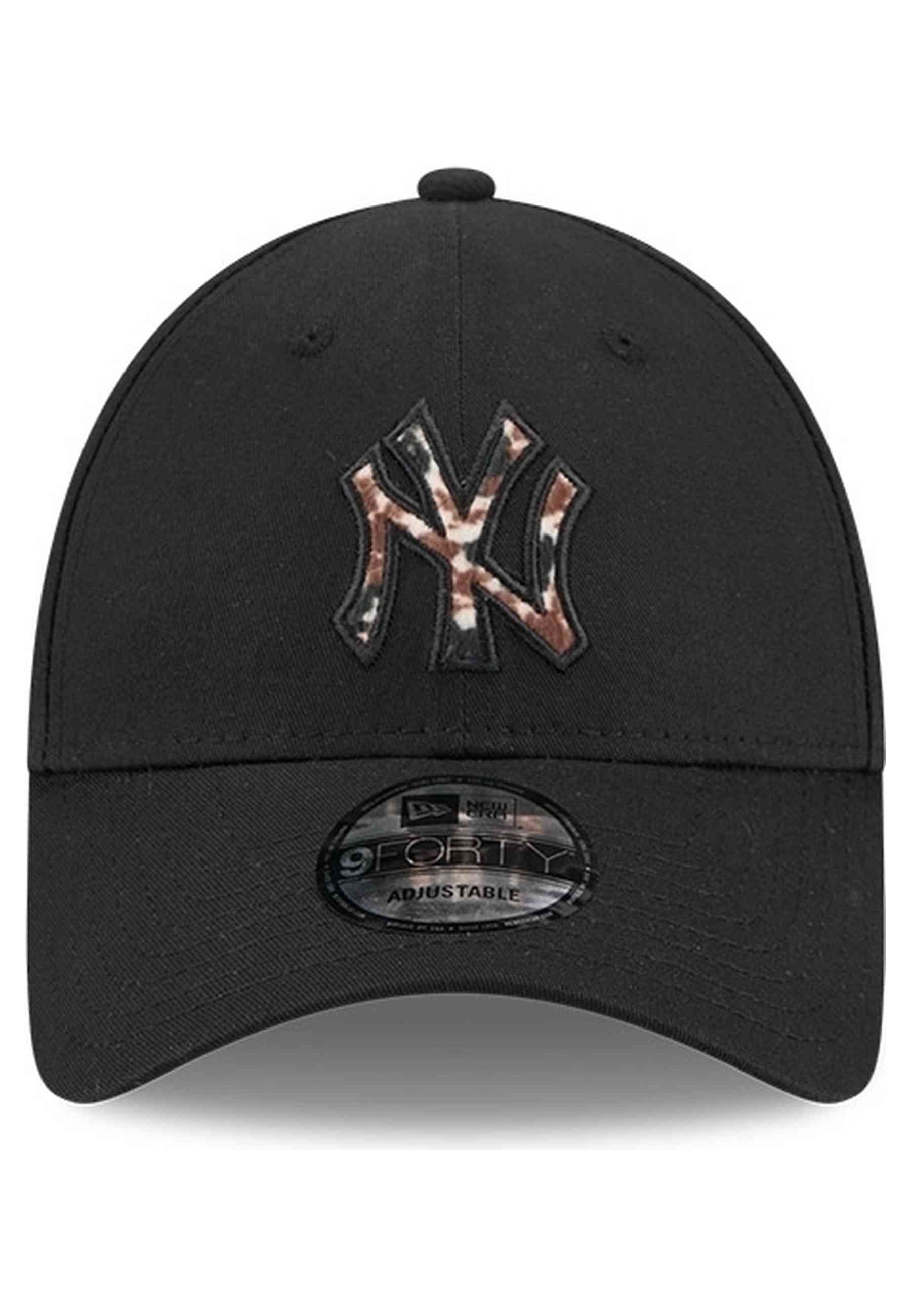 GORRA NEW ERA NEGRA YANKEES FAUX PONY INFILL 9FORTY LOSDOD