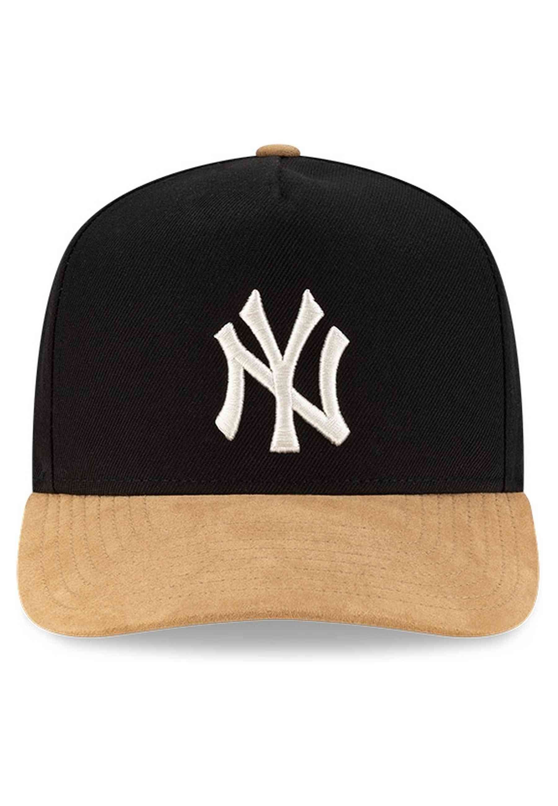 GORRA NEW ERA NEGRA YANKEES SUEDE VISOR EFRAME NEYYAN