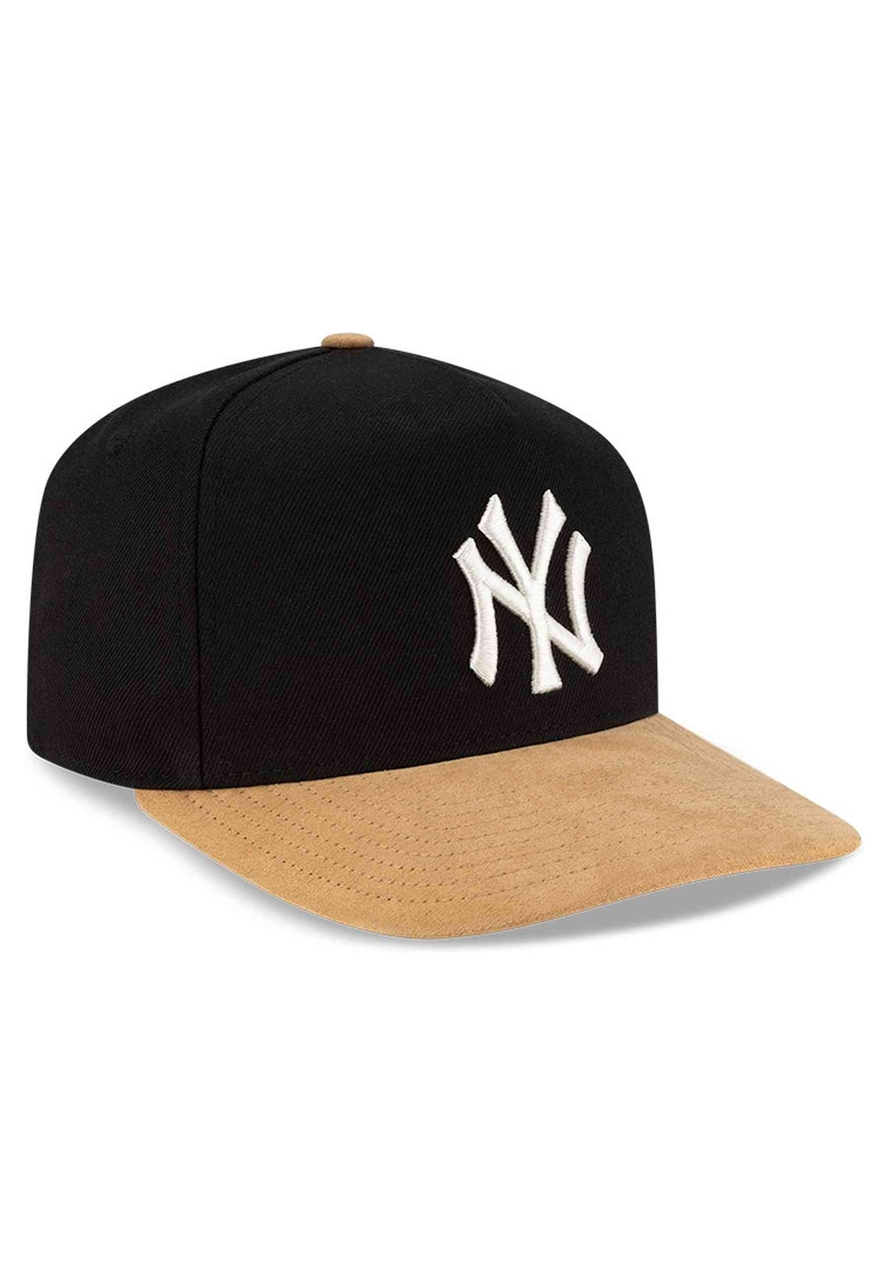 GORRA NEW ERA NEGRA YANKEES SUEDE VISOR EFRAME NEYYAN