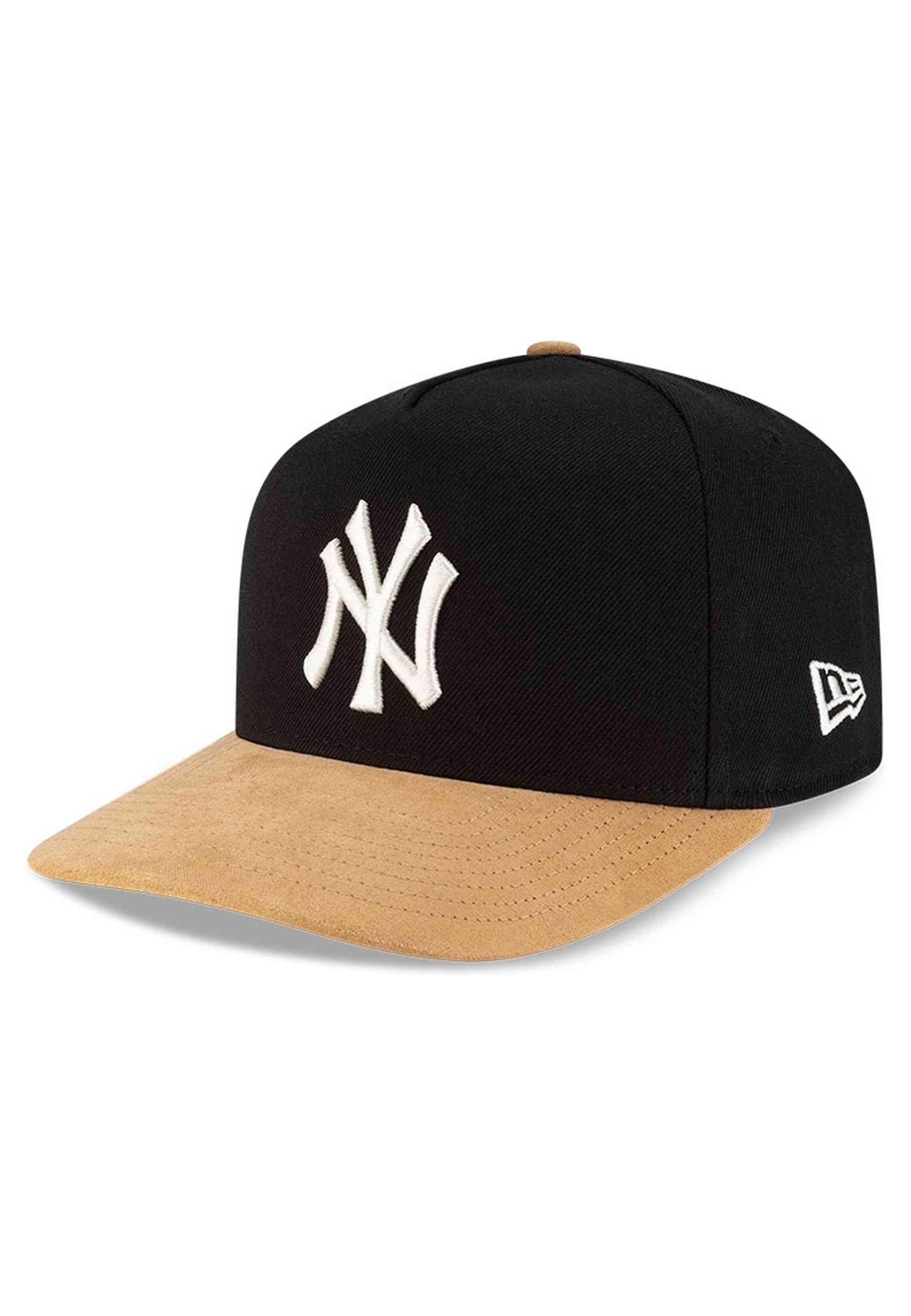 GORRA NEW ERA NEGRA YANKEES SUEDE VISOR EFRAME NEYYAN