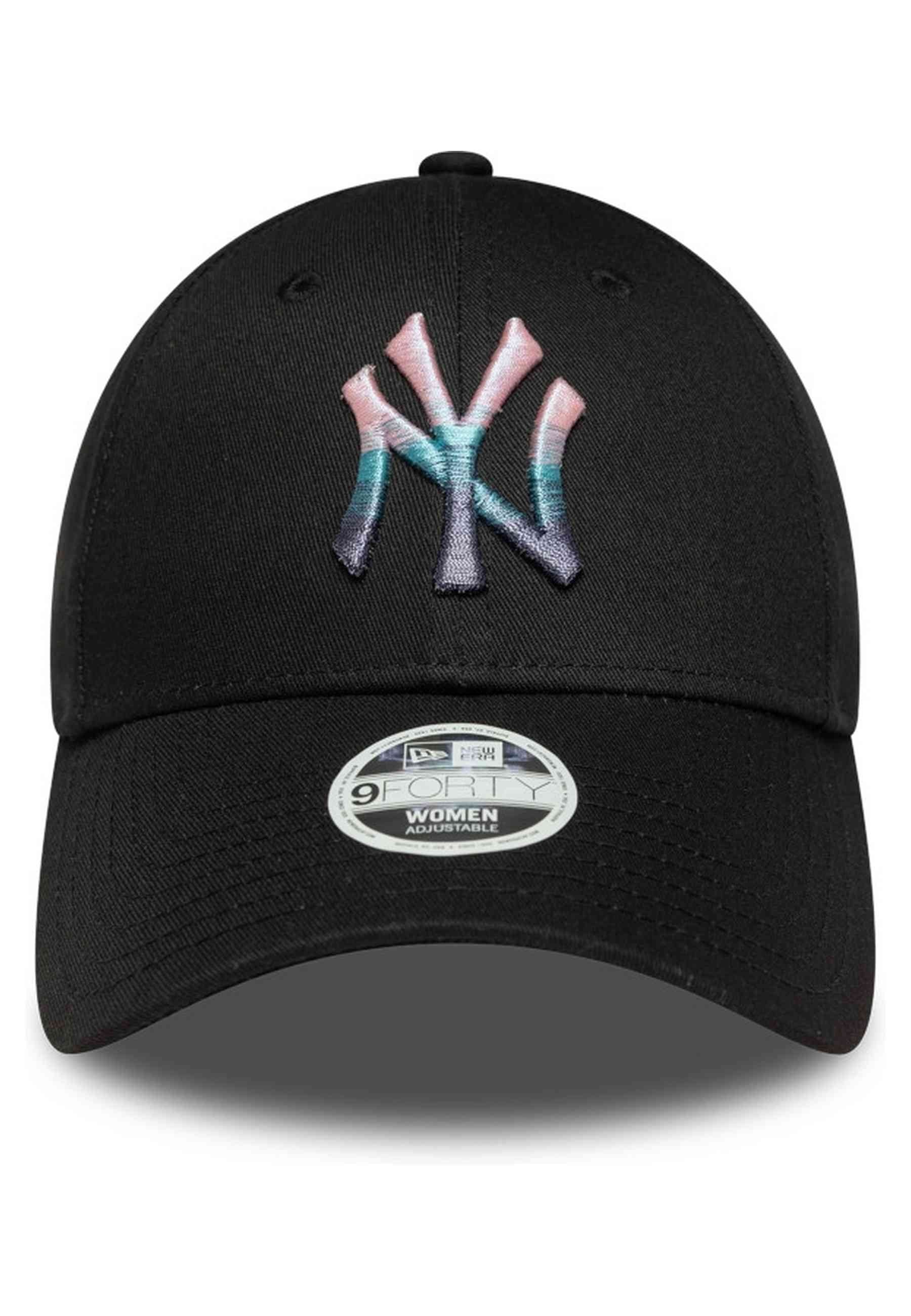 GORRA NEW ERA NEGRA YANKEES WMNS METALLIC LOGO 9FORTY NEYYAN