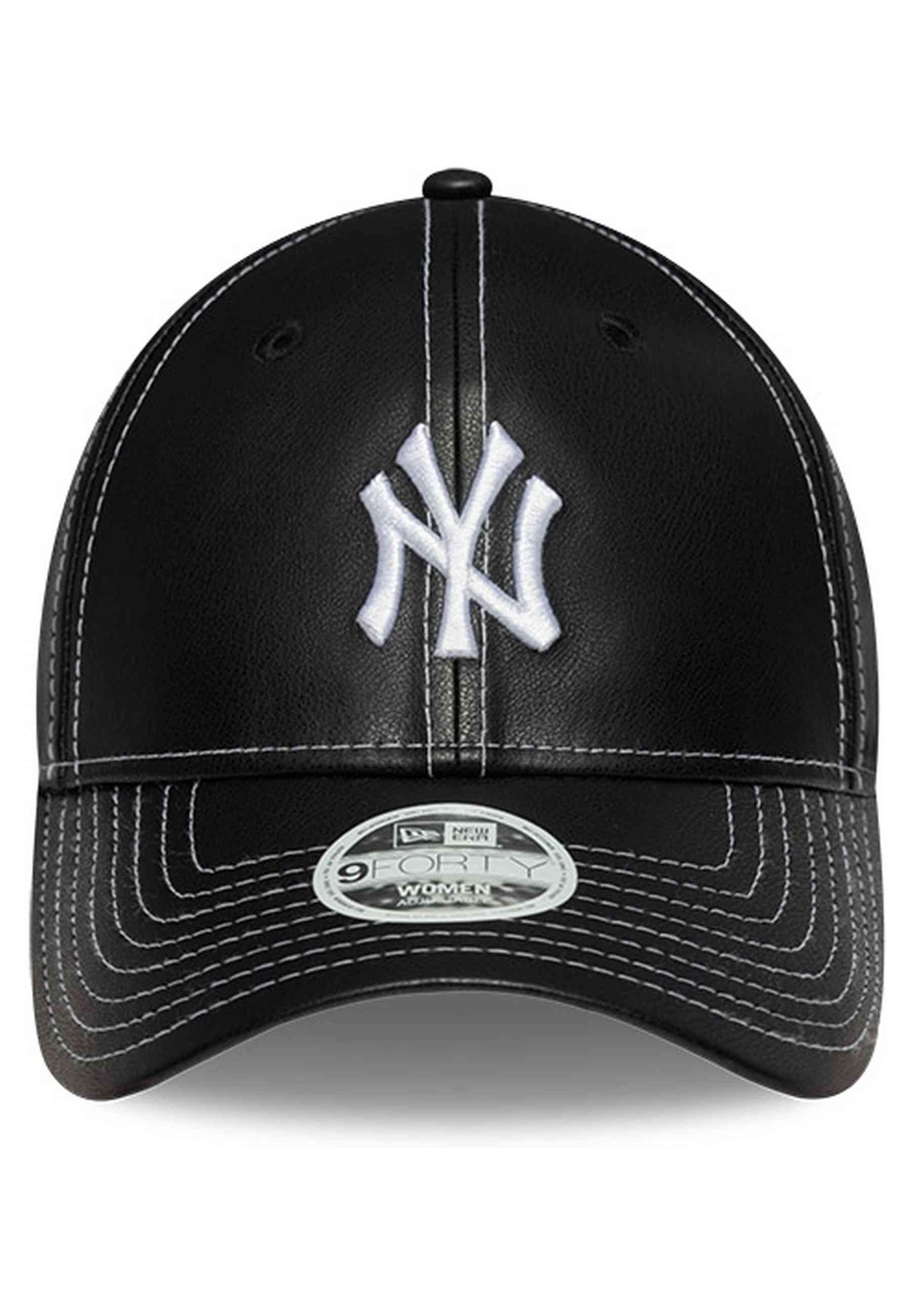 GORRA NEW ERA NEGRA YANKEES WMNS TOPSTITCH PU 9FORTY NEYYAN
