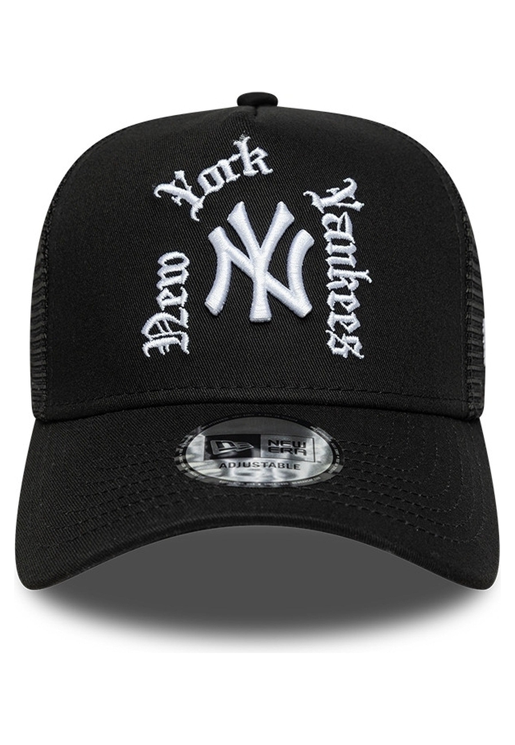 GORRA NEW ERA NEGRA YANKEES WORKMARCK TRUCKER NEYYAN