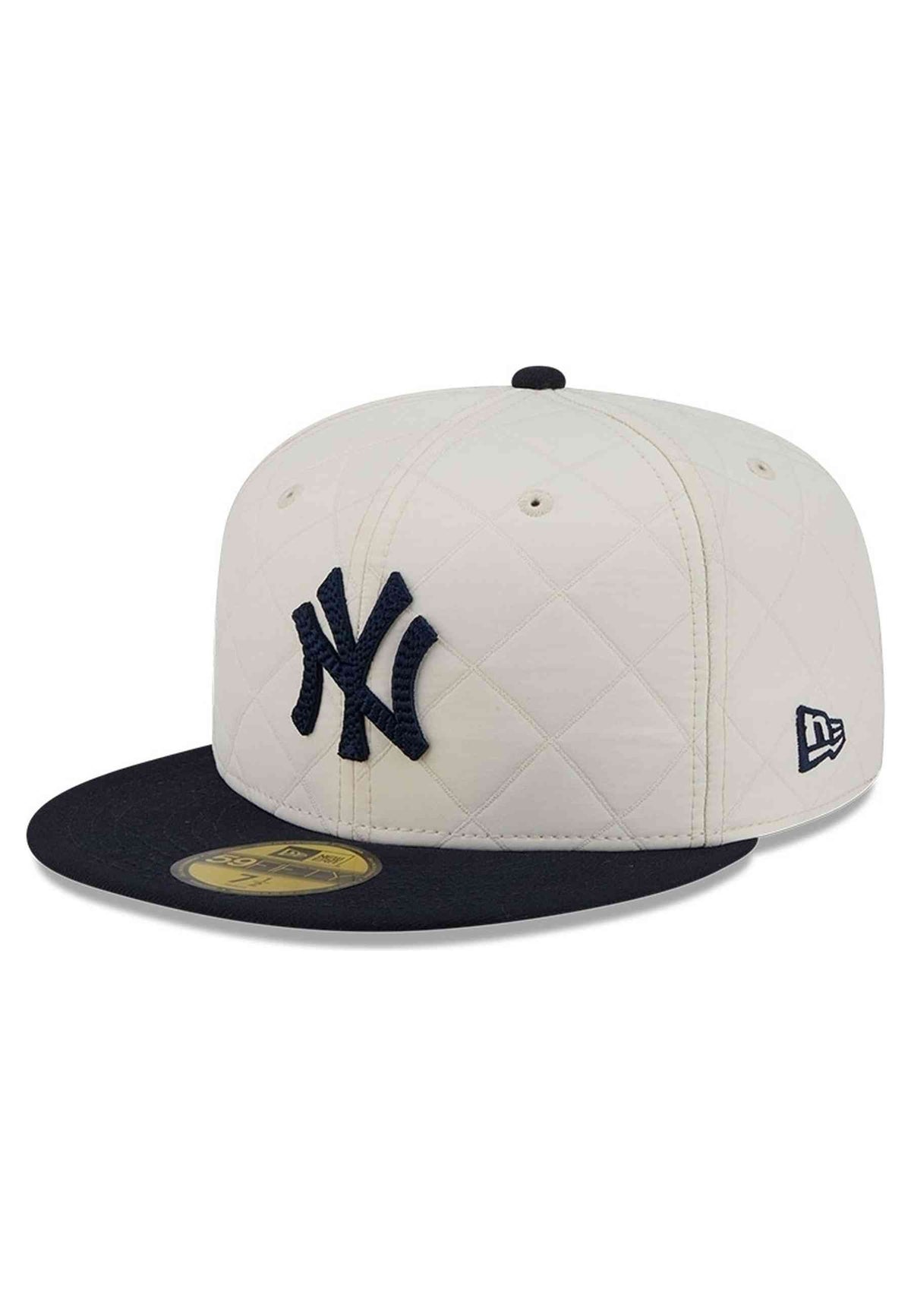 GORRA NEW ERA NEW YORK YANKEES 59FIFTY QUILTED NYLON SIDE PATCH BLANCA
