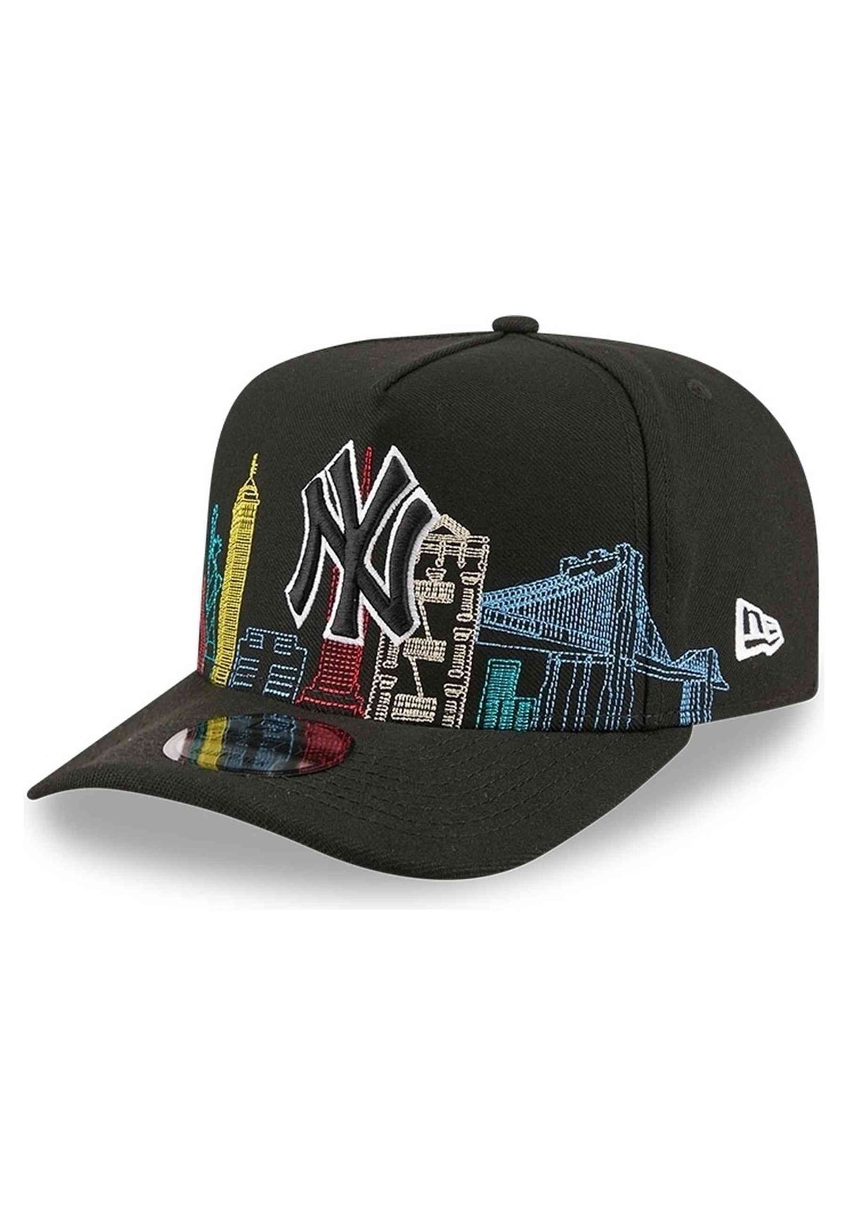 GORRA NEW ERA NEW YORK YANKEES 9FIFTY A FRAME LOCALIZED GRAPHICS NEGRA