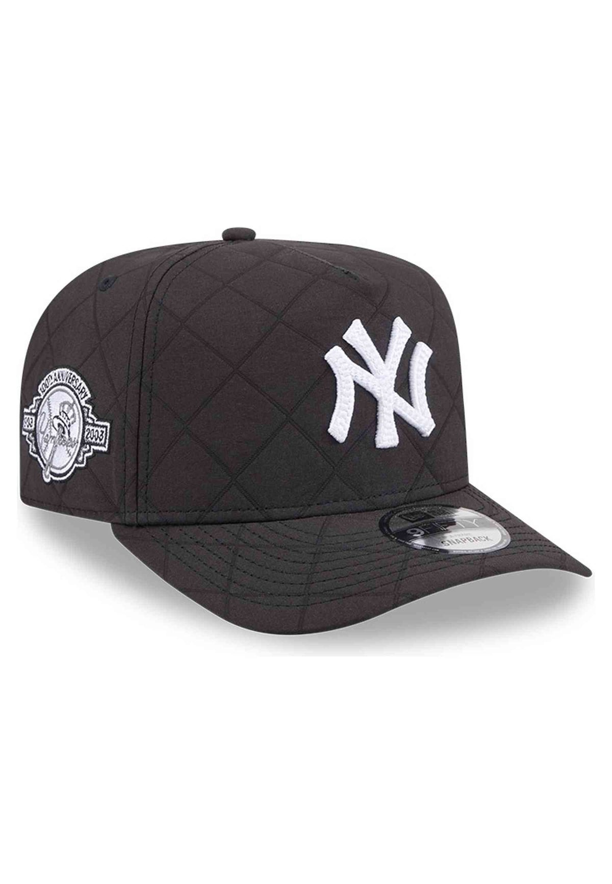 GORRA NEW ERA NEW YORK YANKEES 9FIFTY A FRAME QUILTED NYLON NEGRA