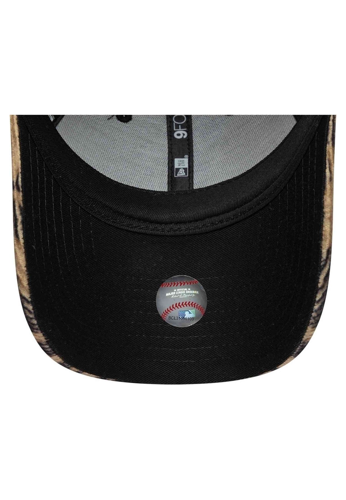NEW ERA NEW YORK YANKEES 9FORTY WMNS OCELOT PRINT CAP BRAUN