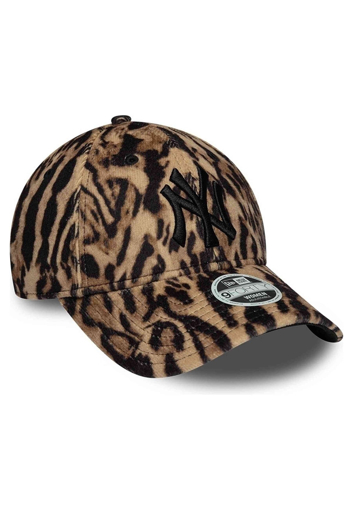 NEW ERA NEW YORK YANKEES 9FORTY WMNS OCELOT PRINT CAP BRAUN