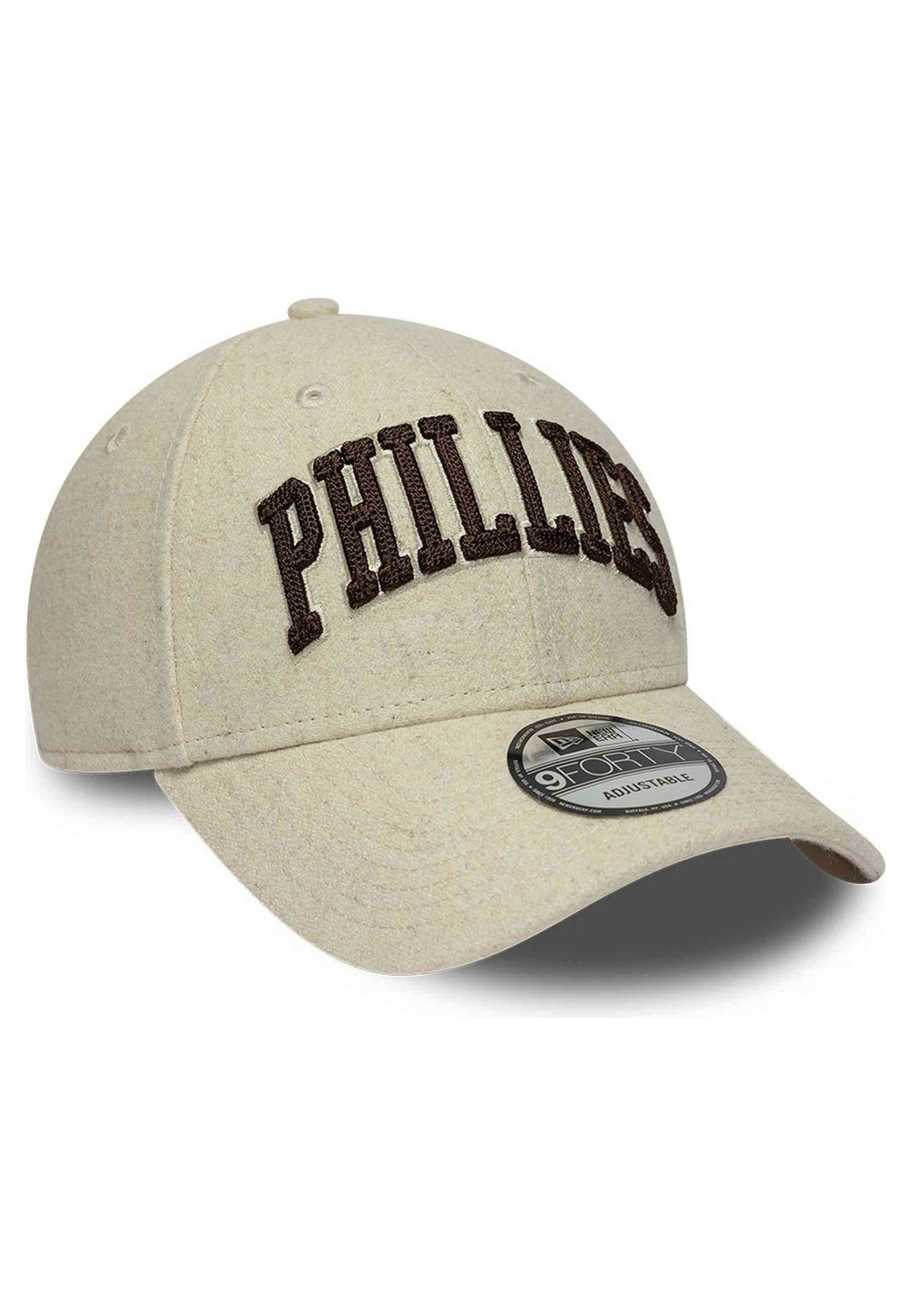 NEW ERA PHILADELPHIA PHILLIES 9FORTY WORDMARK CAP BEIGE