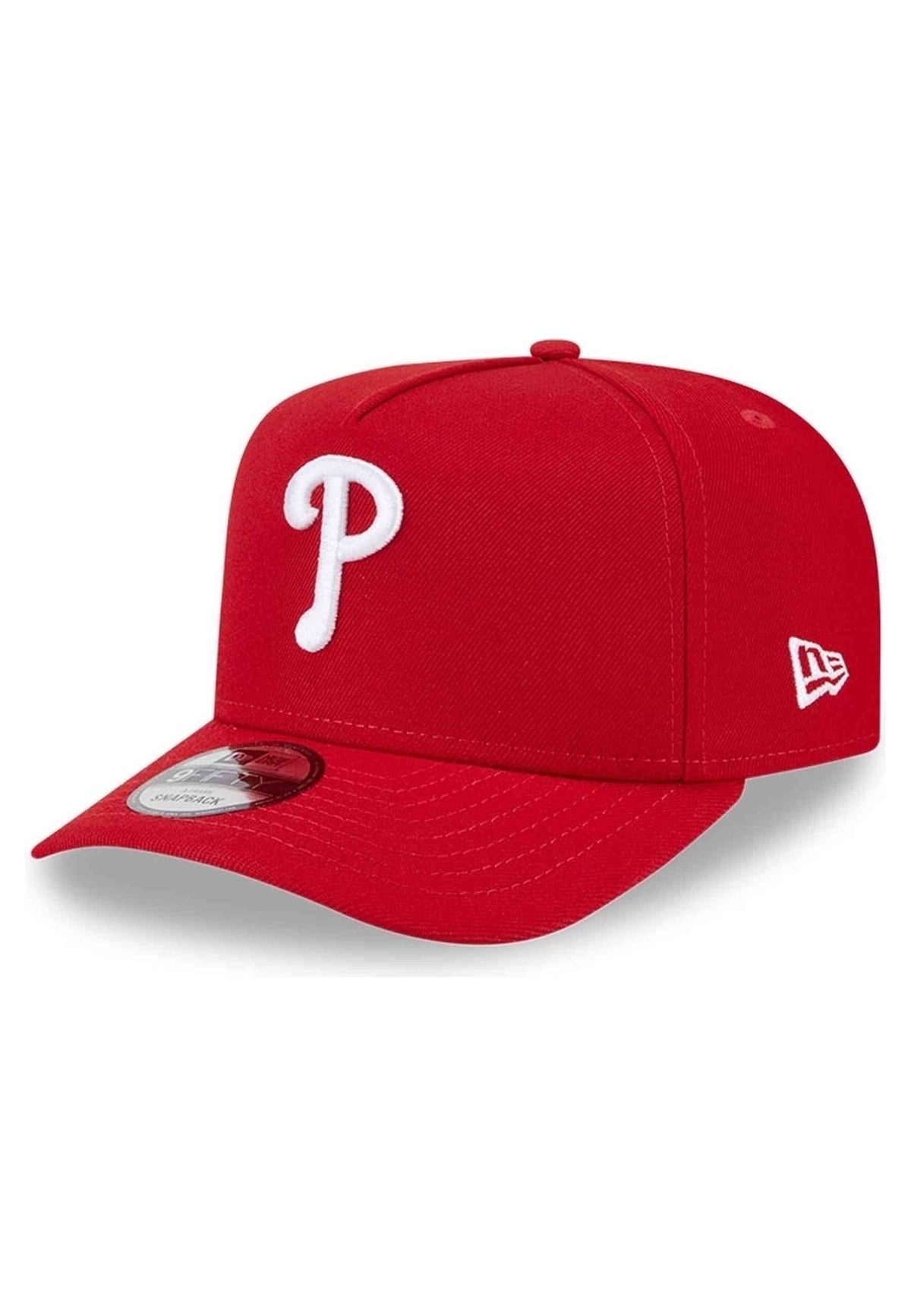 gorra New Era 950 A Frame Philadelphia Phillies Evergreen roja - vista 4