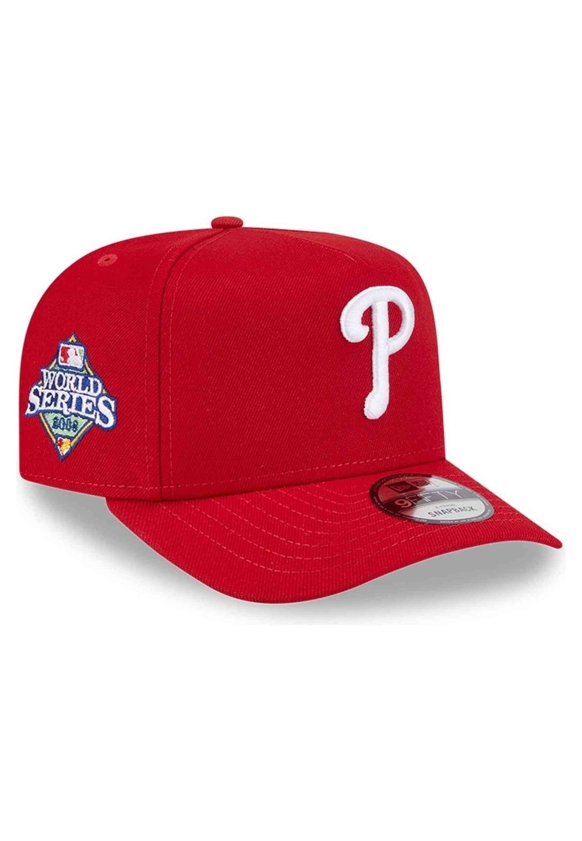 gorra New Era 950 A Frame Philadelphia Phillies Evergreen roja - vista 3