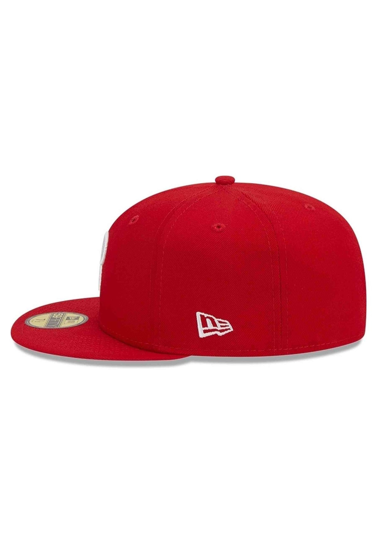 gorra New Era Philadelphia Phillies 59FIFTY Evergreen rojo - vista 5