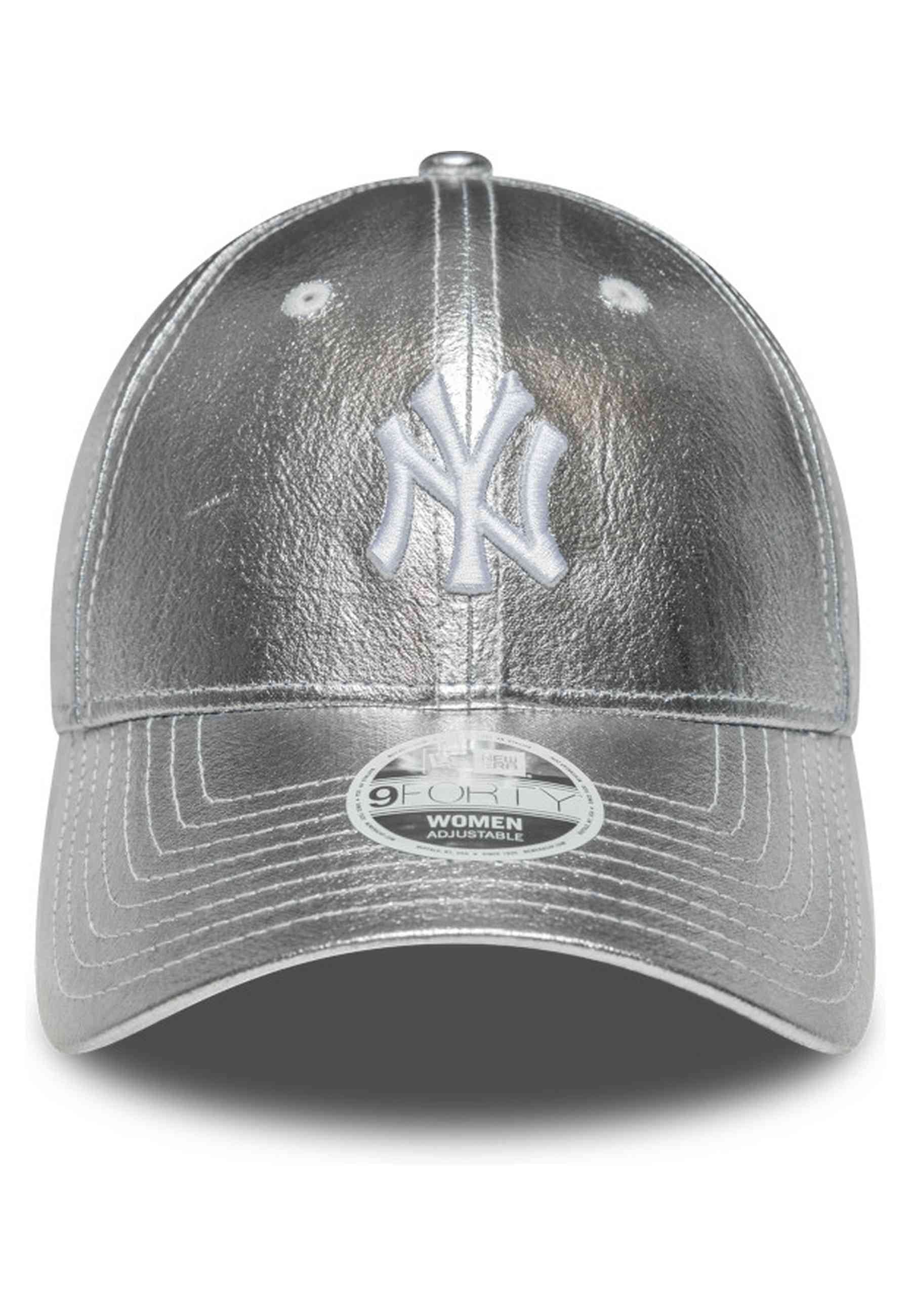 GORRA NEW ERA PLATEADA YANKEES WMNS METALLIC 9FORTY NEYYAN