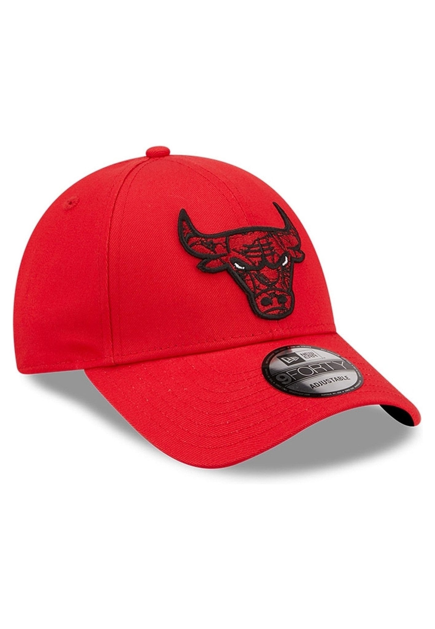 GORRA NEW ERA ROJA BULLS MARBLE INFILL 9FORTY CHIBUL - AREA ZERO