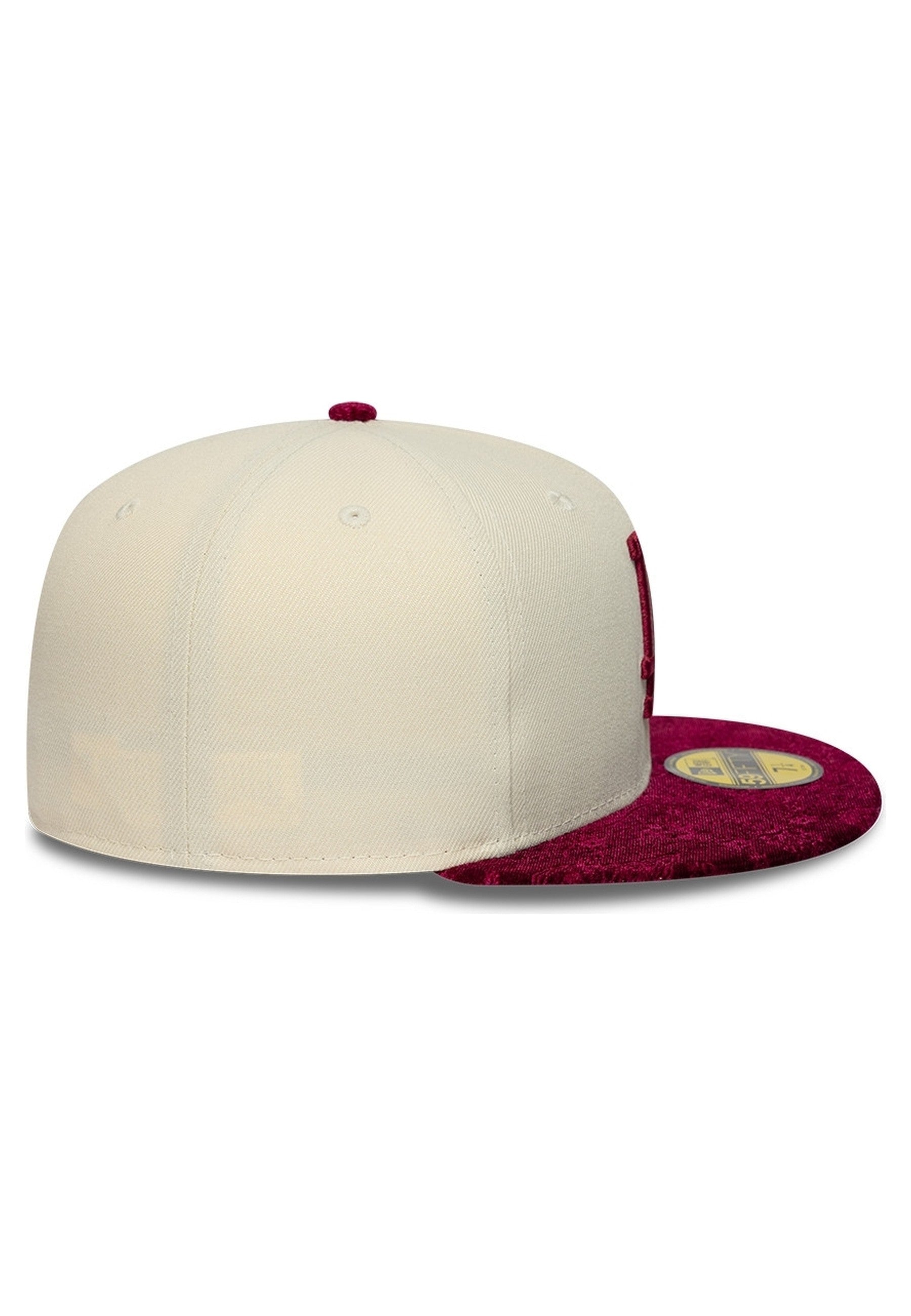 GORRA NEW ERA ROJA DODGERS MLB PAISLEY VISOR 59FIFTY LOSDOD