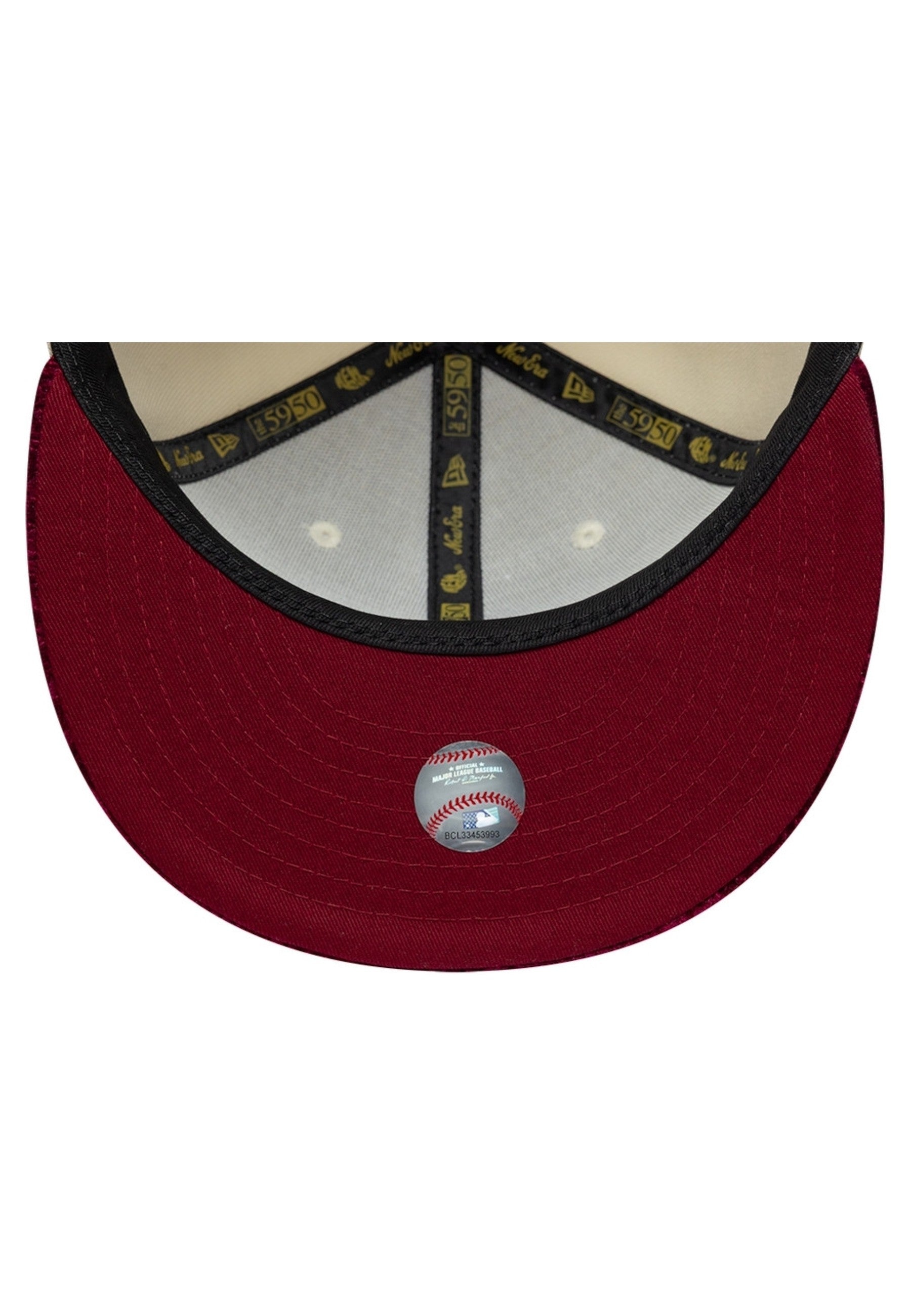 GORRA NEW ERA ROJA DODGERS MLB PAISLEY VISOR 59FIFTY LOSDOD