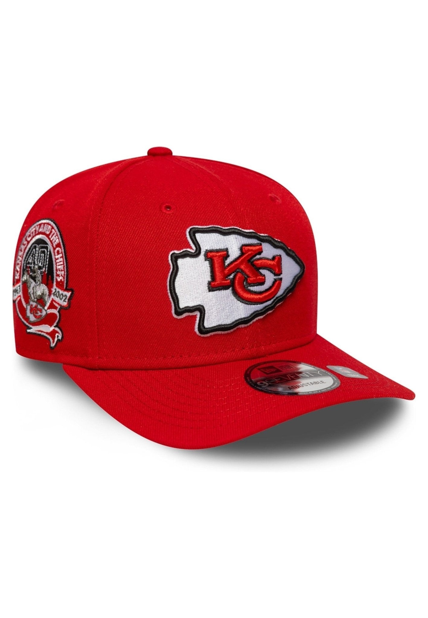 GORRA NEW ERA ROJA KANSAS CHIEFS NFL PATCH 9SEVENTY SS KANCHI - AREA ZERO