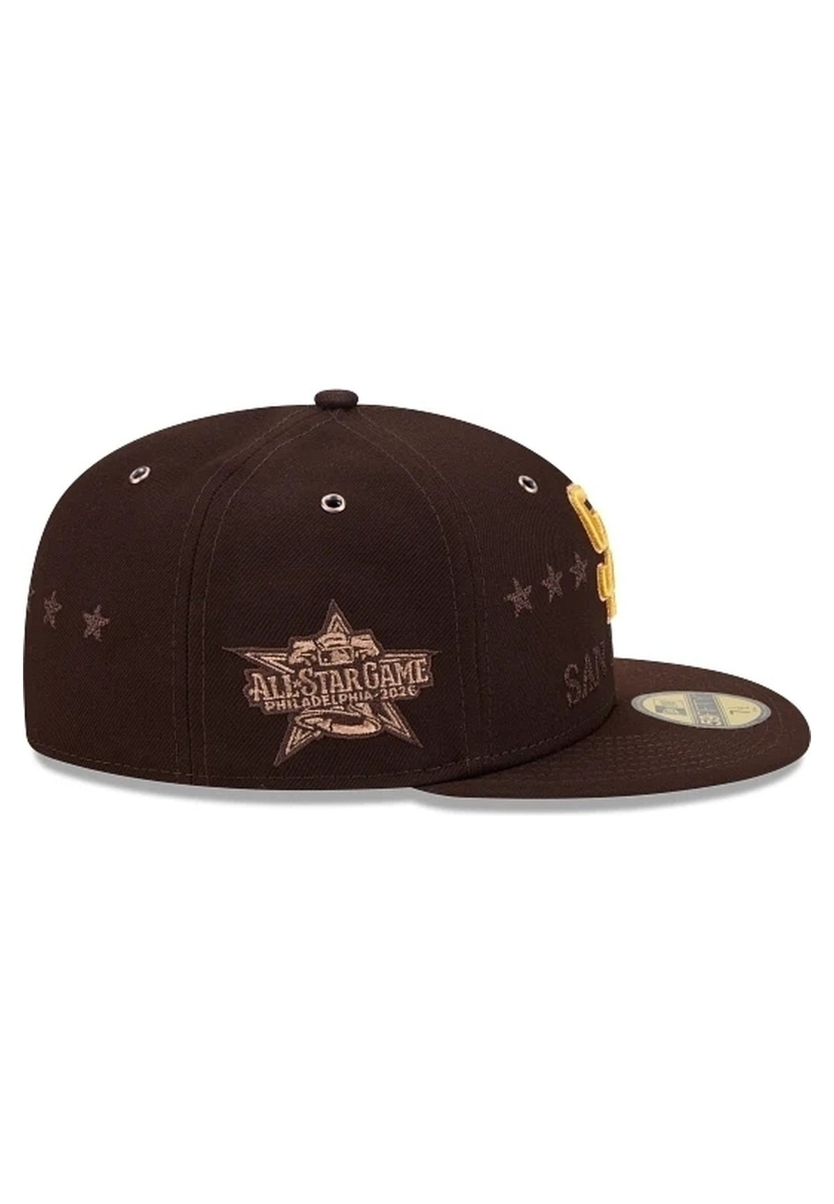 GORRA NEW ERA SAN DIEGO PADRES 59FIFTY ALL STAR GAME MARRON