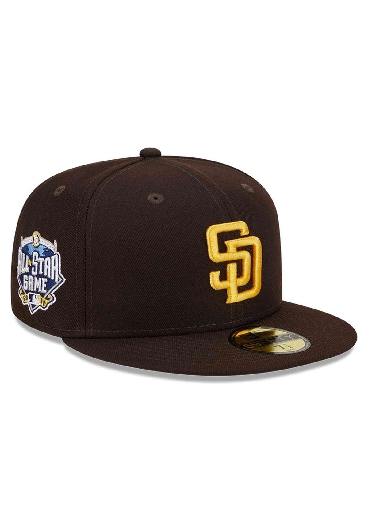 GORRA NEW ERA SAN DIEGO PADRES 59FIFTY SIDE PATCH EVERGREEN MARRON
