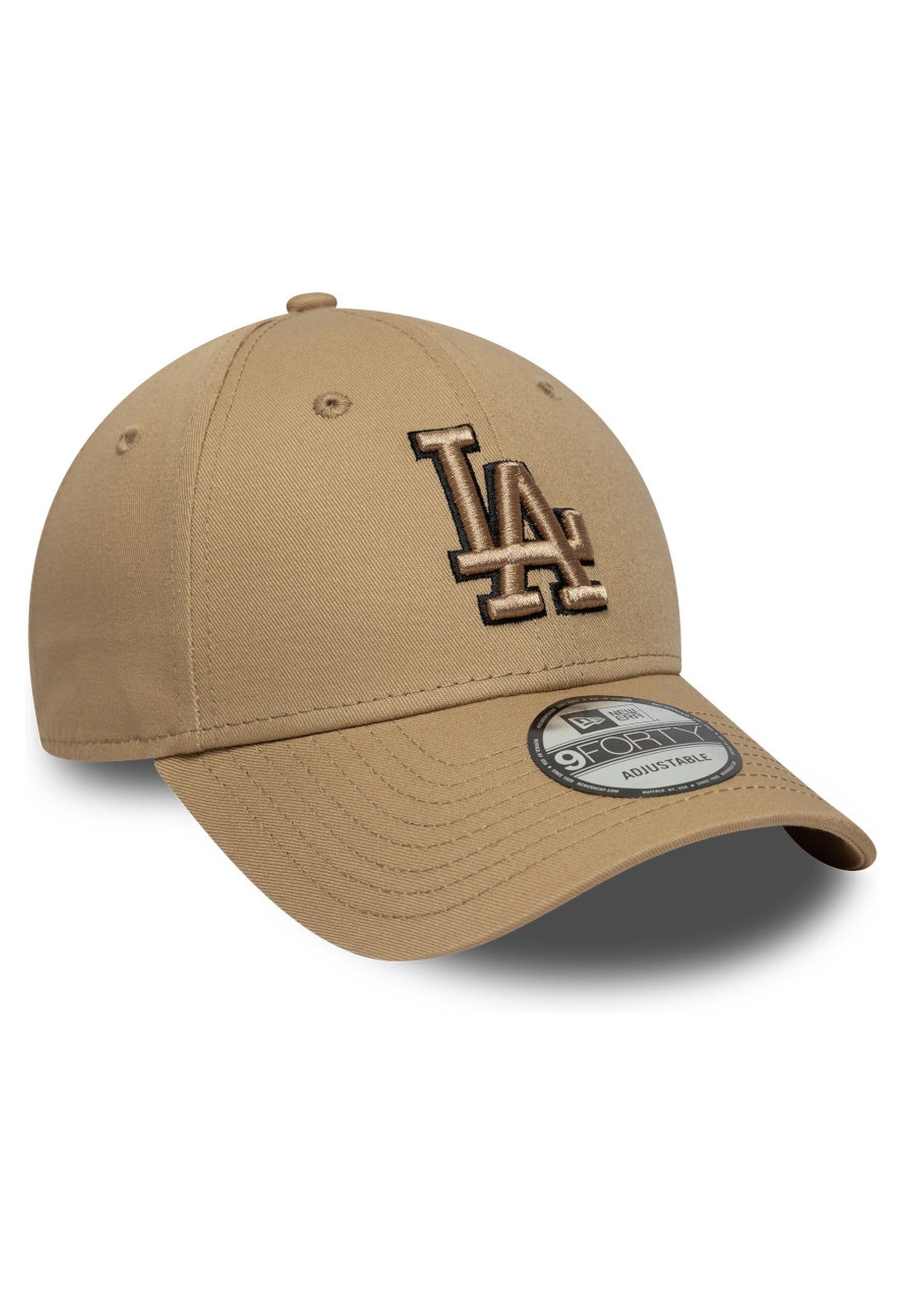 GORRA NEW ERA TOSTADA DODGERS TEAM OUTLINE 9FORTY LOSDOD