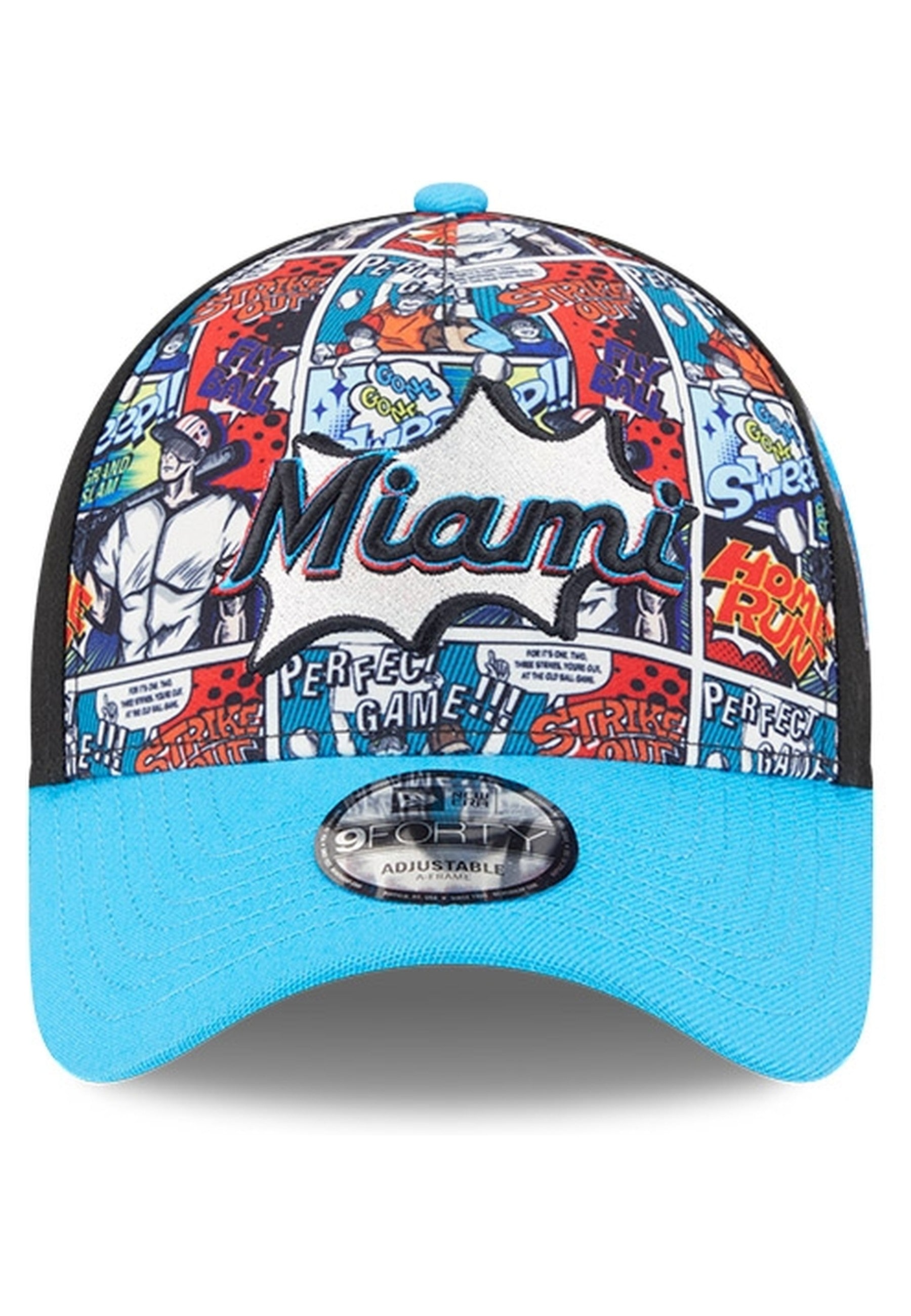 GORRA NEW ERA TURQUESA MARLINS MLB25 PLAYER WKND 940AF CHIWHI