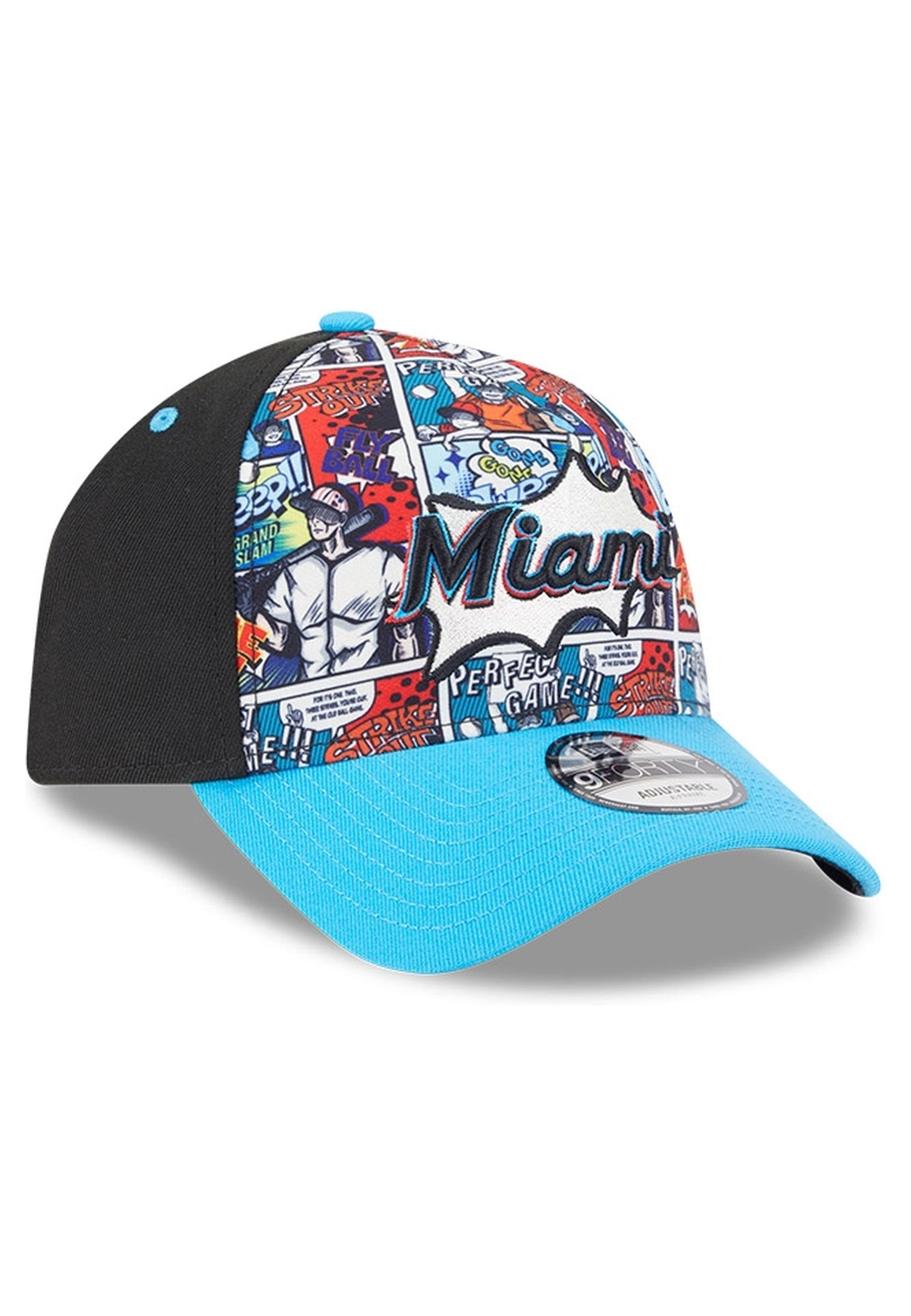 GORRA NEW ERA TURQUESA MARLINS MLB25 PLAYER WKND 940AF CHIWHI