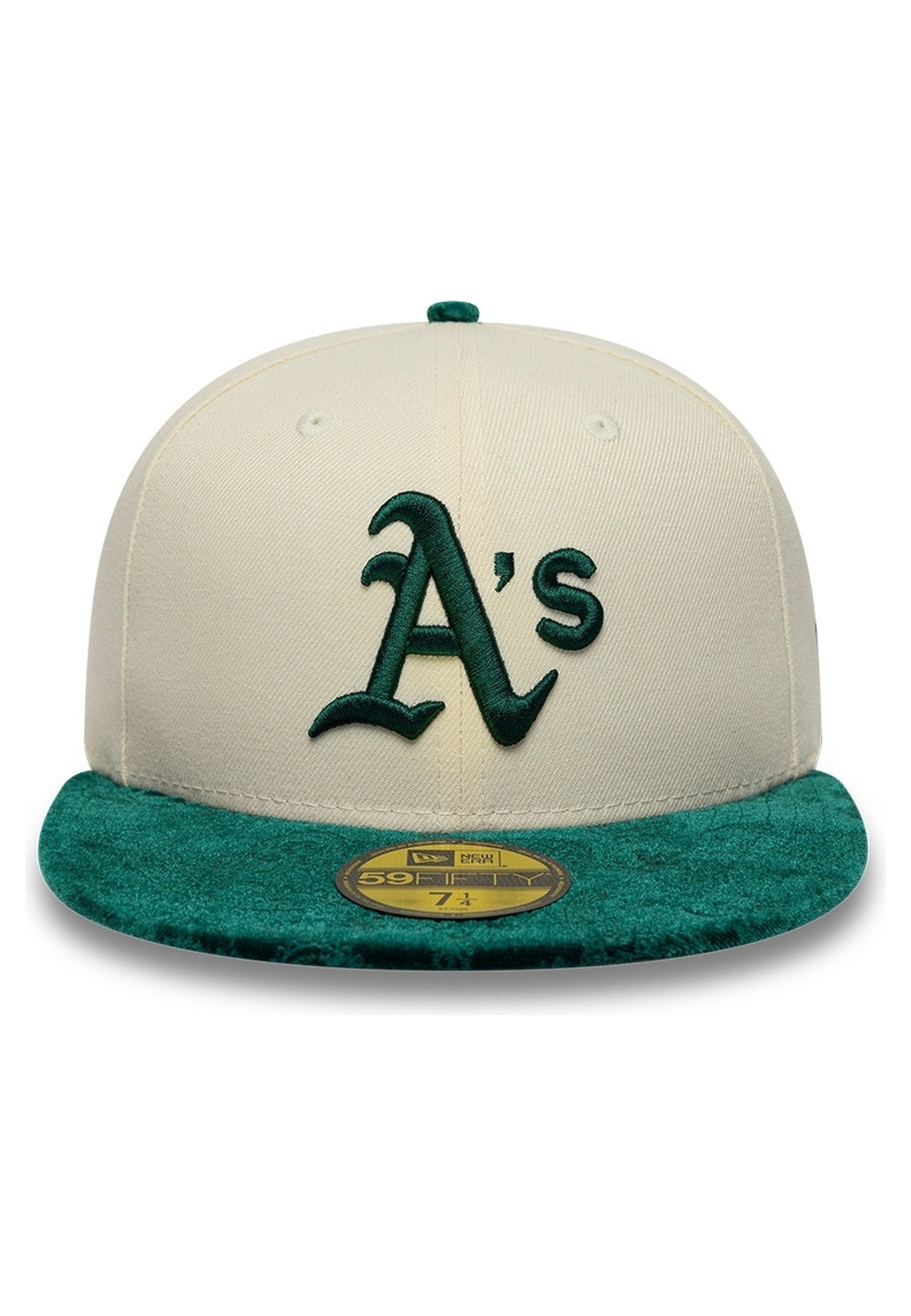 GORRA NEW ERA VERDE ATHLETICS PAISLEY VISOR 59FIFTY OAKATH