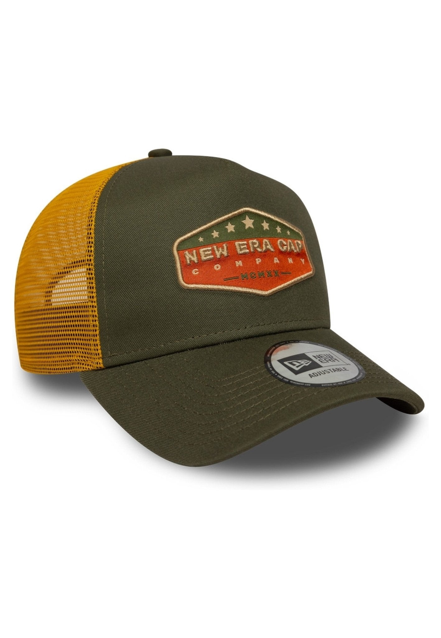 GORRA NEW ERA VERDE COTTON PATCH NE TRUCKER CAP - AREA ZERO