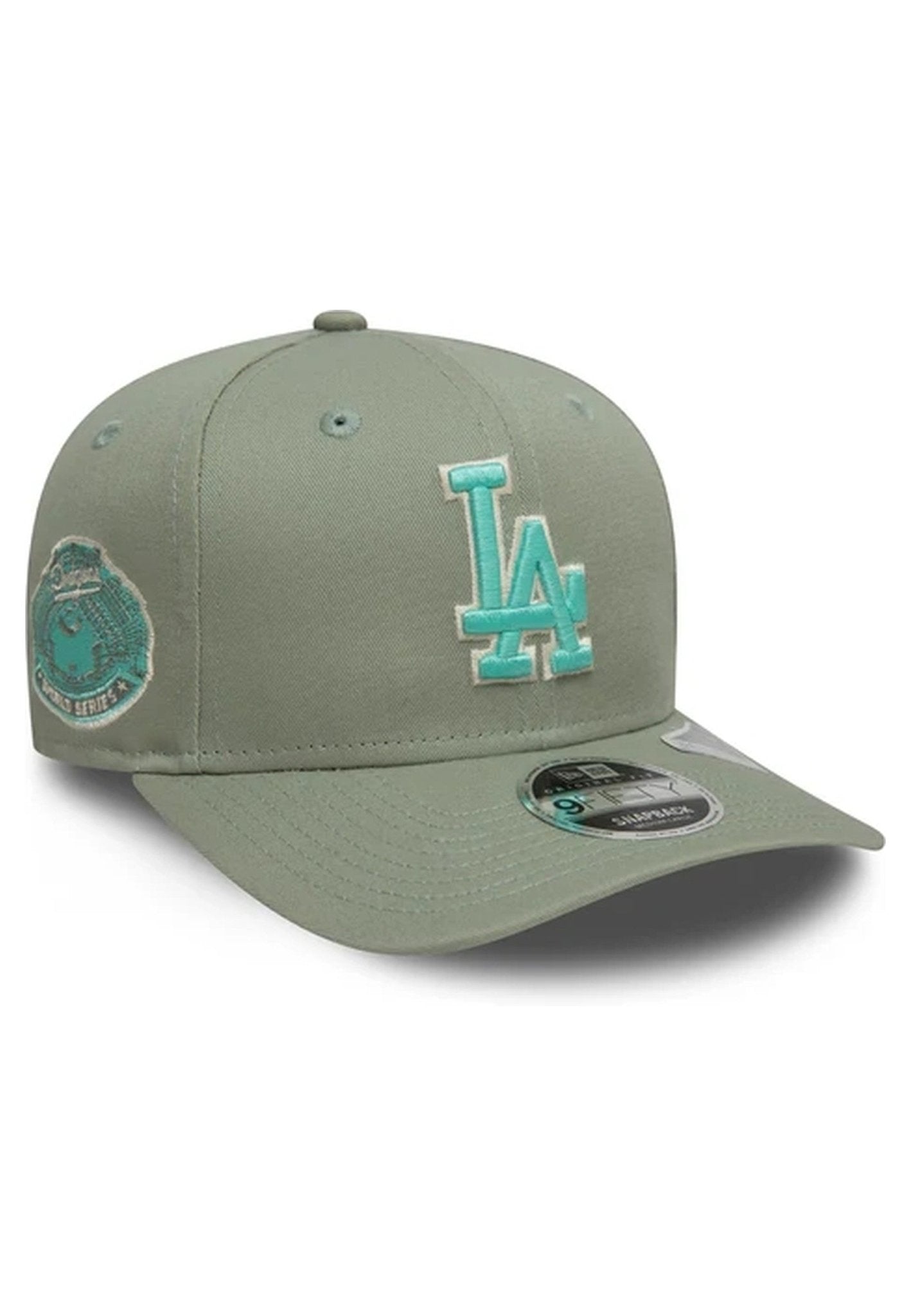 GORRA NEW ERA VERDE DODGERS WS 9FIFTY OF PC LOSDODCO - AREA ZERO