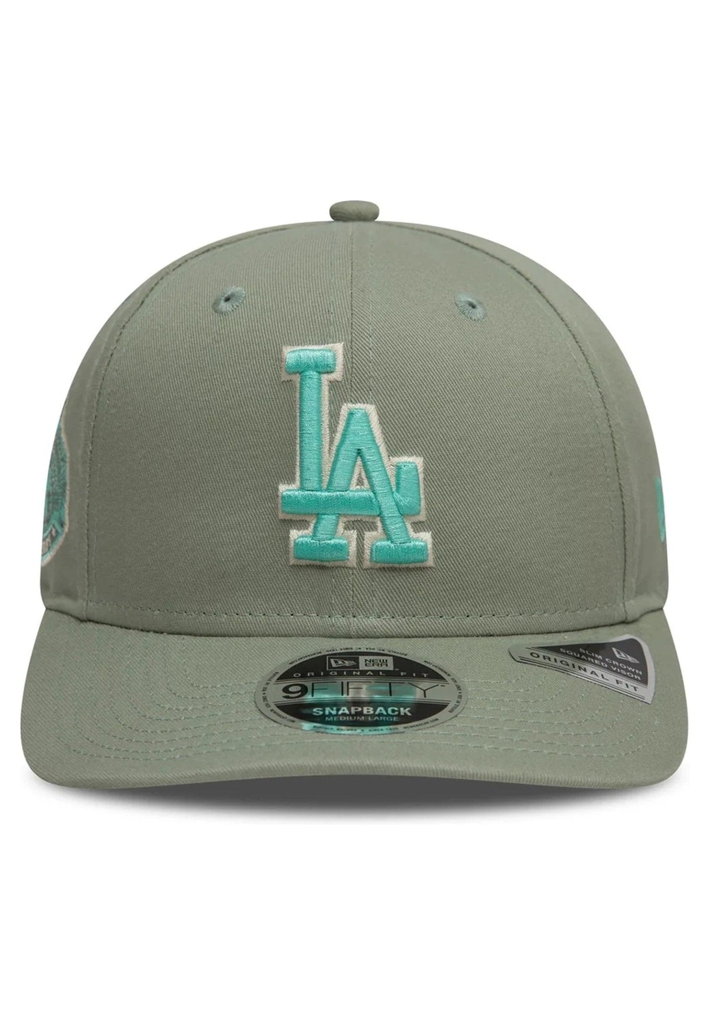 GORRA NEW ERA VERDE DODGERS WS 9FIFTY OF PC LOSDODCO - AREA ZERO