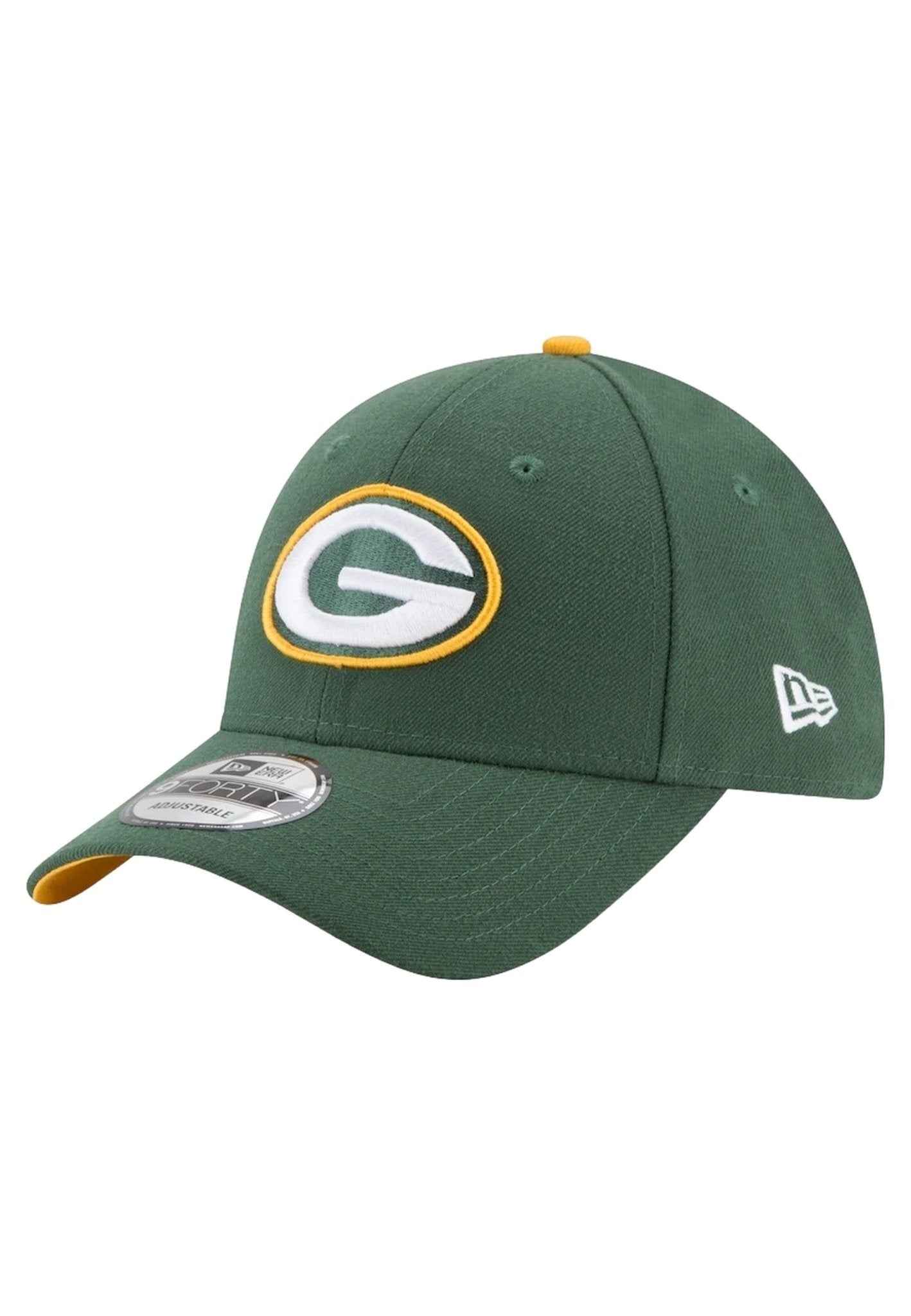 GORRA NEW ERA VERDE LOGO PACKERS BORDADO FRENTE VISERA CURVA - AREA ZERO