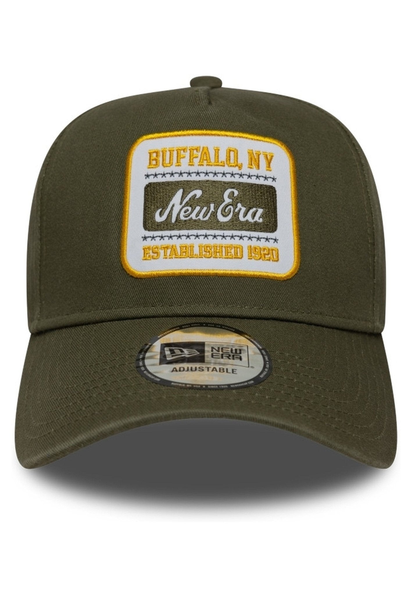 GORRA NEW ERA VERDE WASHED PATCH EFRAME NEWERA - AREA ZERO