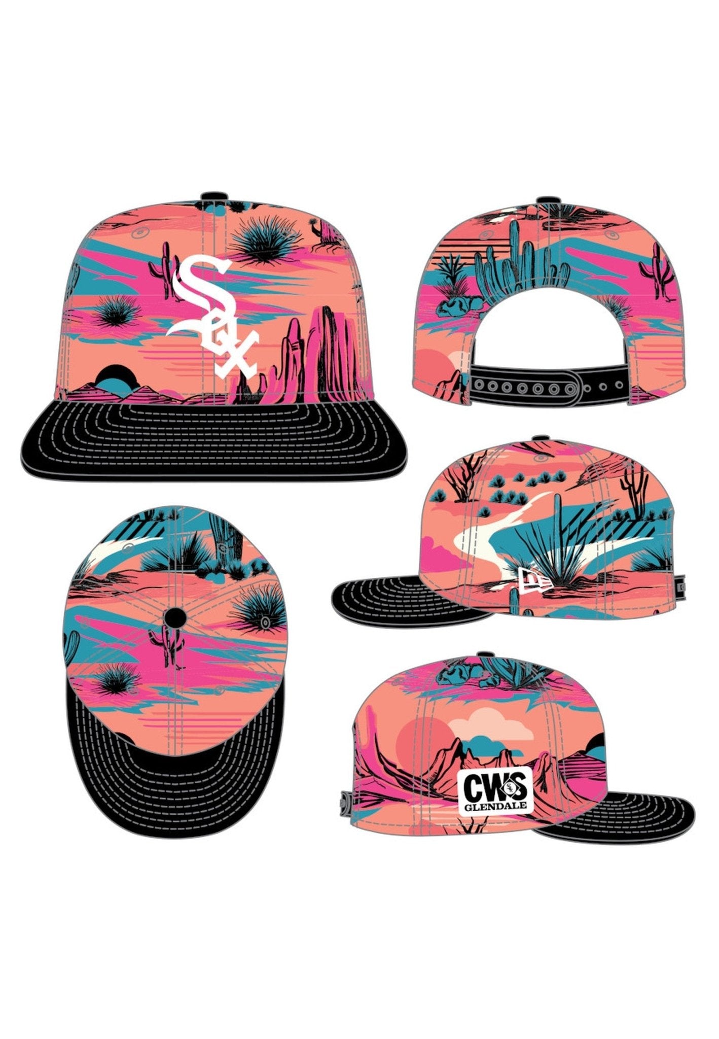 GORRA NEW ERA WHITE SOX PRINTED950 G1 CHIWHI - AREA ZERO