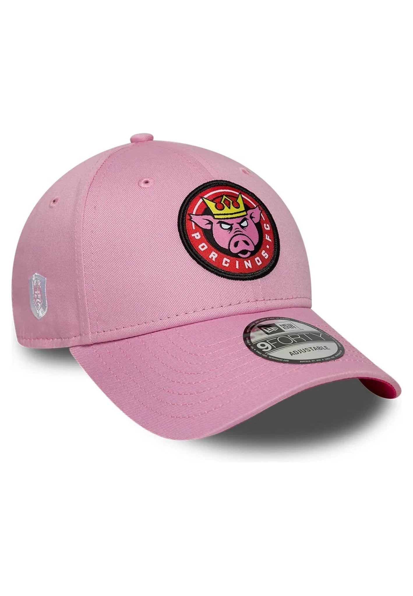 GORRA NEW ERA X KINGS LEAGUE ROSA PORCINOS FC 9FORTY CAP - AREA ZERO