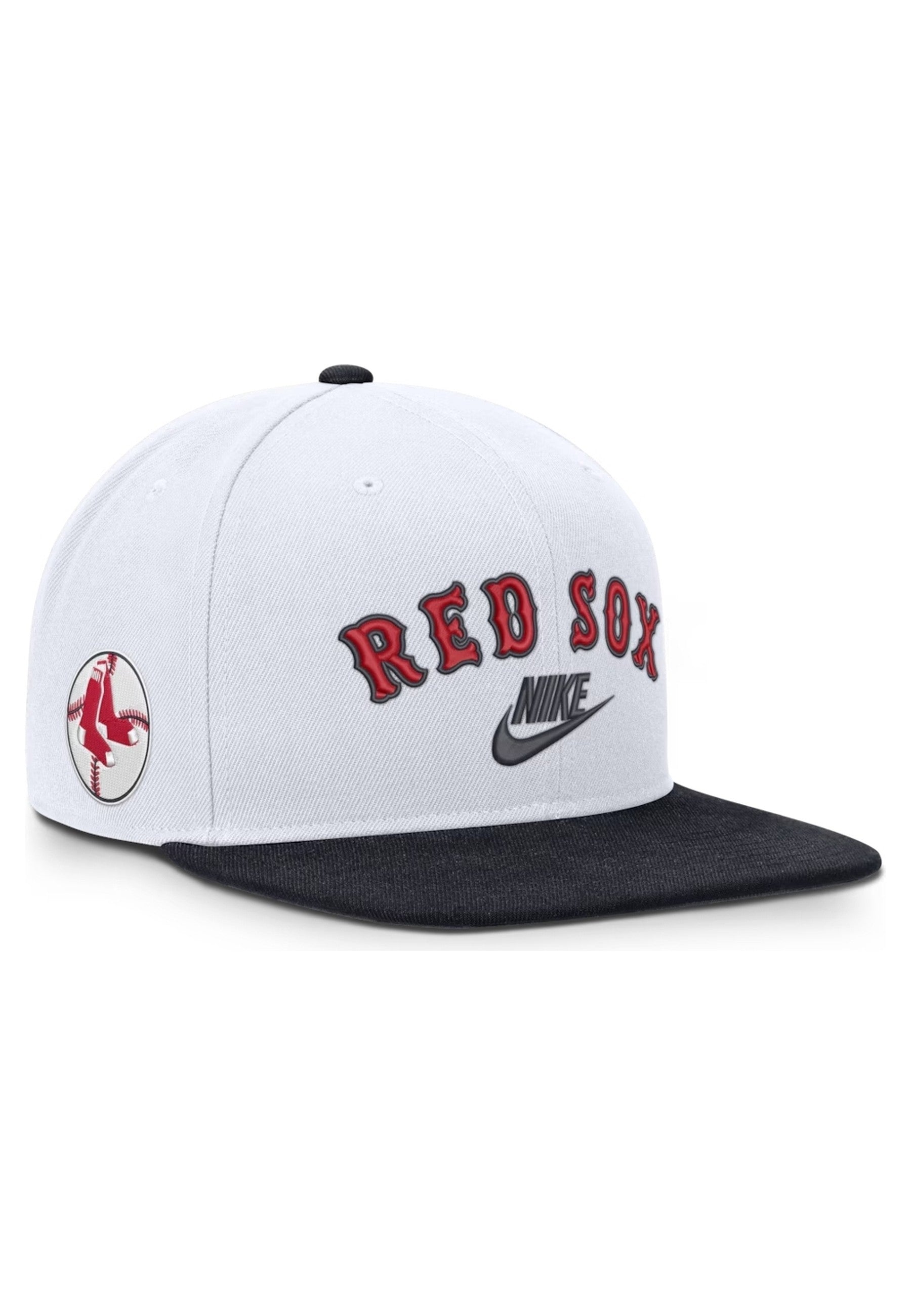 GORRA NIKE BLANCA BOSTON RED SOX DRI FIT PRO STRUCTURED SQUARE BILLCAP