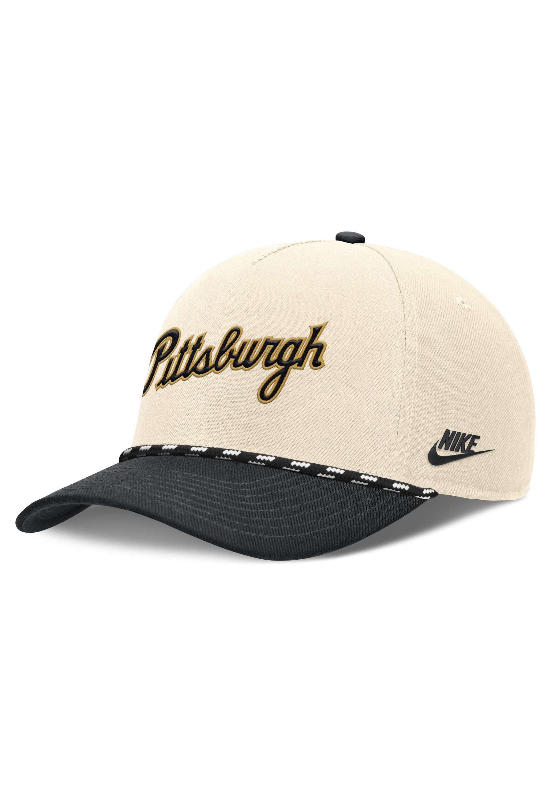 GORRA NIKE CRUDA PITTSBURG PIRATES RISE STRUCTURED CAP