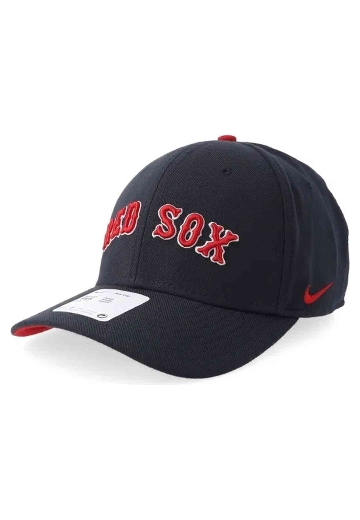 GORRA NIKE MARINO BOSTON RED SOX DRI FIT RISE STRUCTURED SWOOSHFLEX CAP