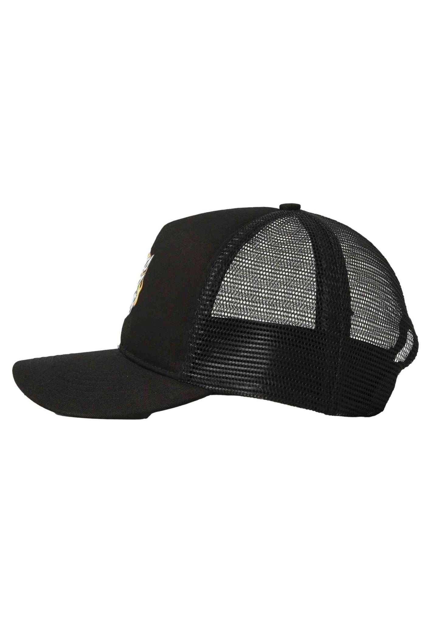 GORRA SANTA CRUZ NEGRA FLAMING DICE DOT MESH CAP - AREA ZERO
