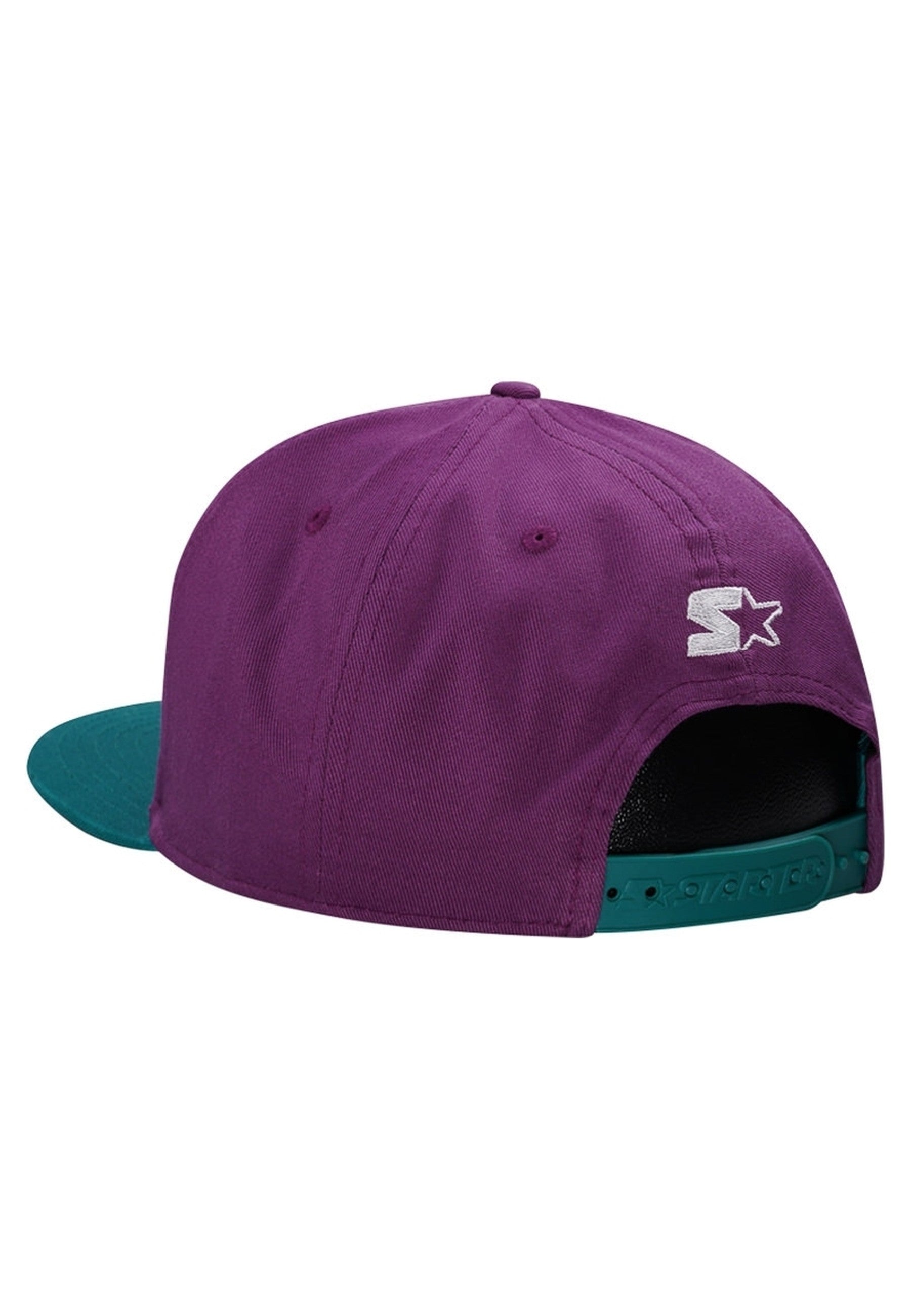 GORRA STARTER MORADA ANAHEIM DUCKS FACEOFF CAP