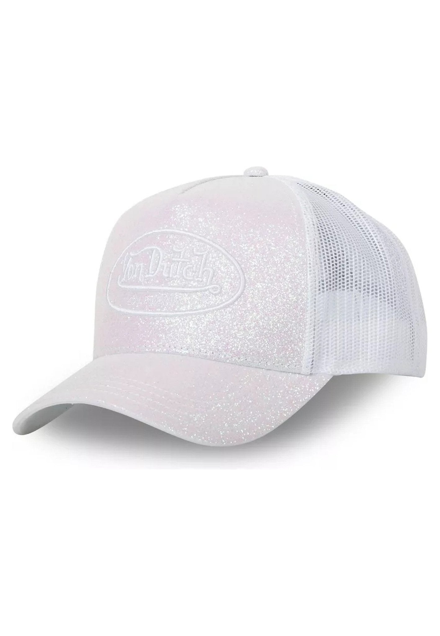 GORRA VON DUTCH BLANCA GLITTER W TRUCKER CAP - AREA ZERO