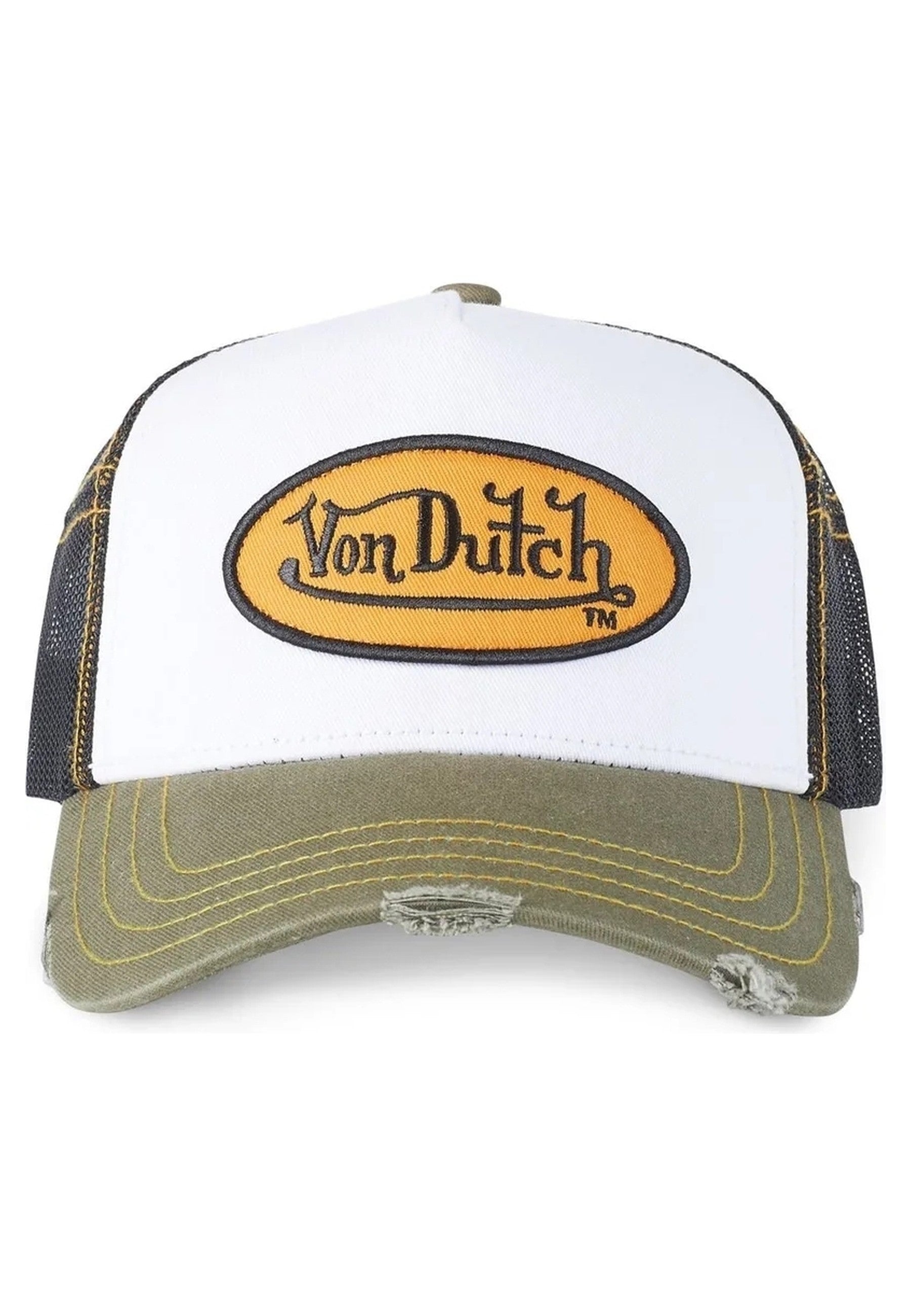 GORRA VON DUTCH BLANCA SUM YEL TRUCKER CAP
