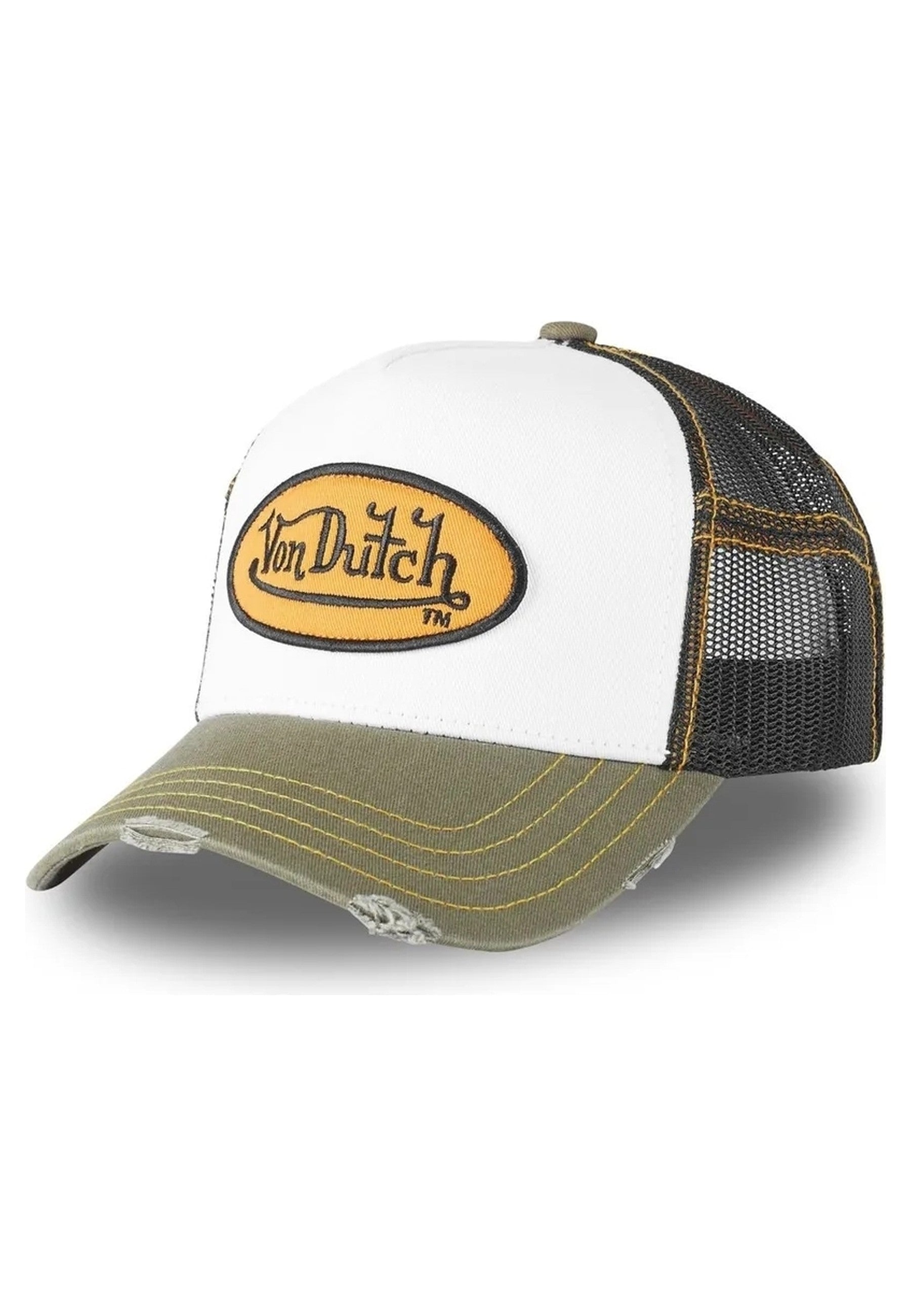 GORRA VON DUTCH BLANCA SUM YEL TRUCKER CAP