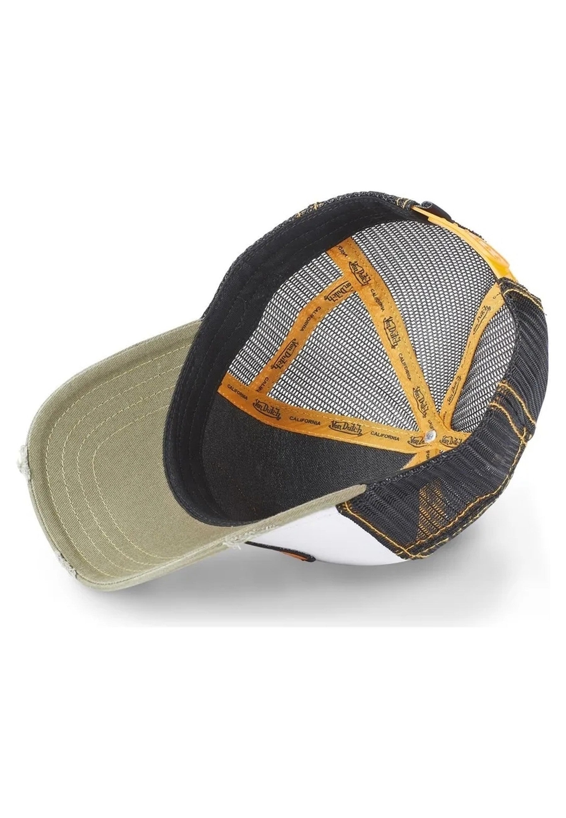 GORRA VON DUTCH BLANCA SUM YEL TRUCKER CAP