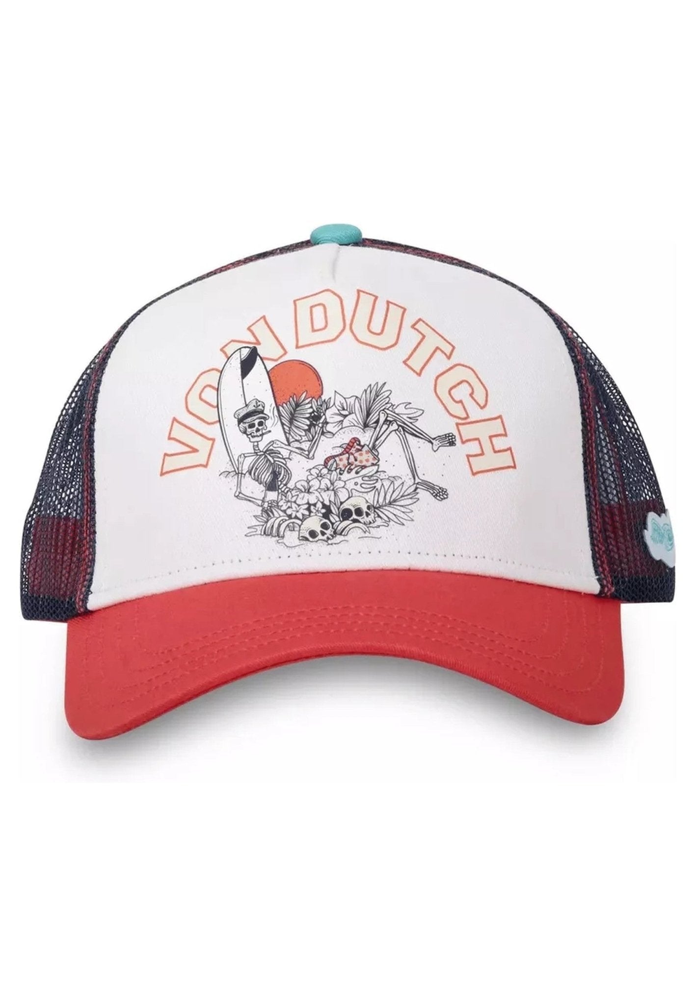 GORRA VON DUTCH BLANCA SURF01 TRUCKER CAP - AREA ZERO