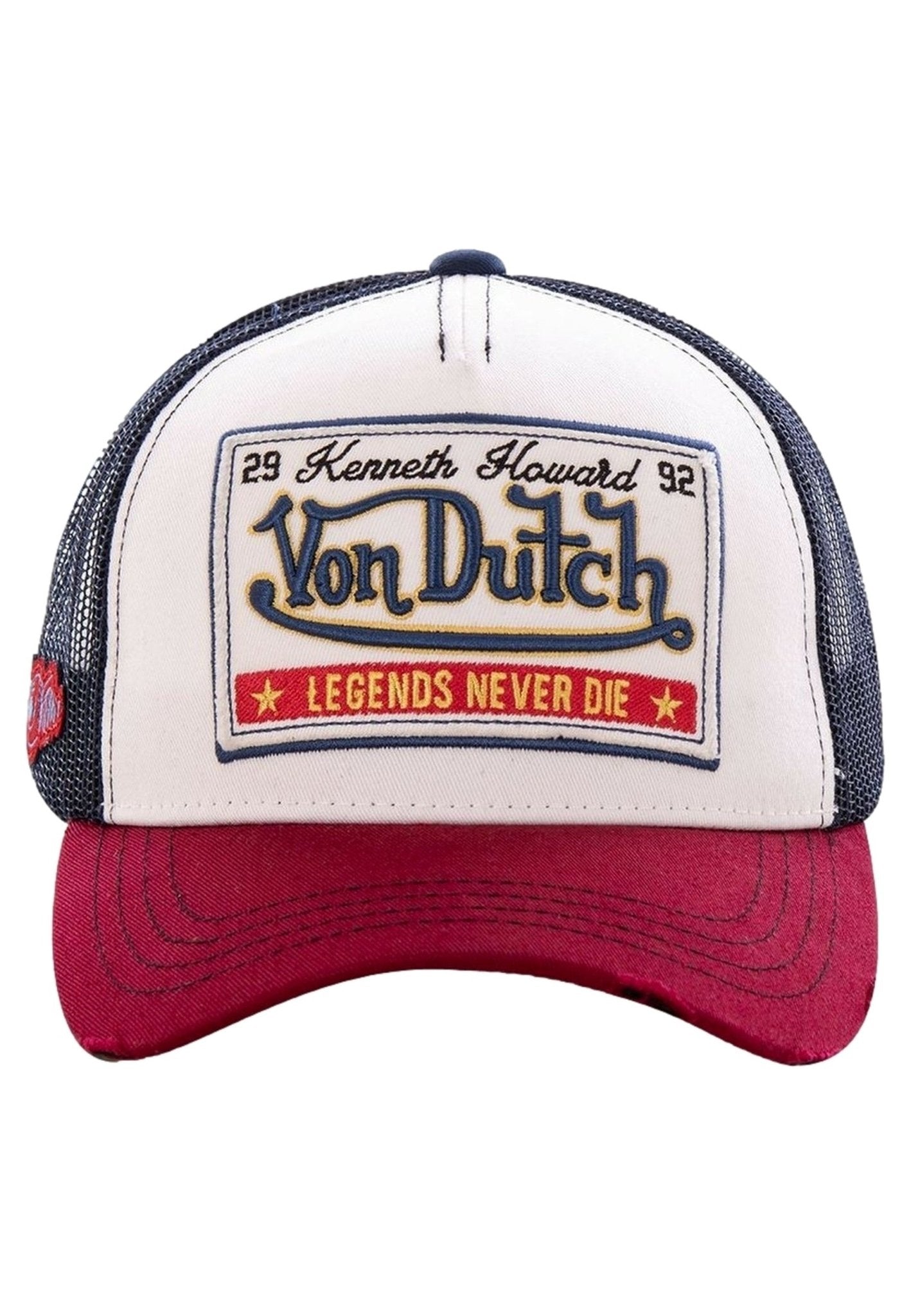 GORRA VON DUTCH BLANCA WB07 TRUCKER CAP - AREA ZERO